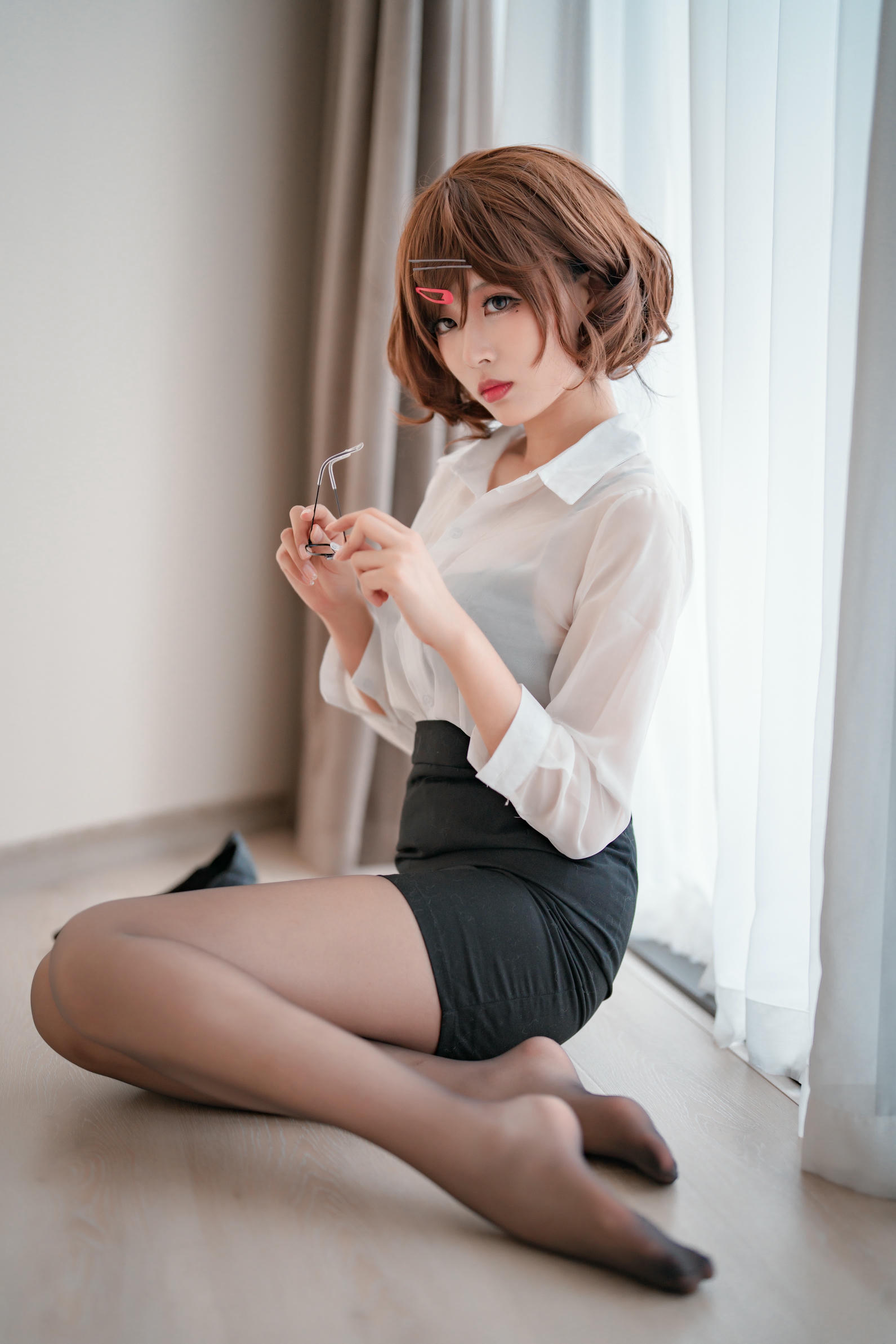 轩萧学姐 NO.034 円香ol+竞泳 [43P-98MB]-ol_第1集