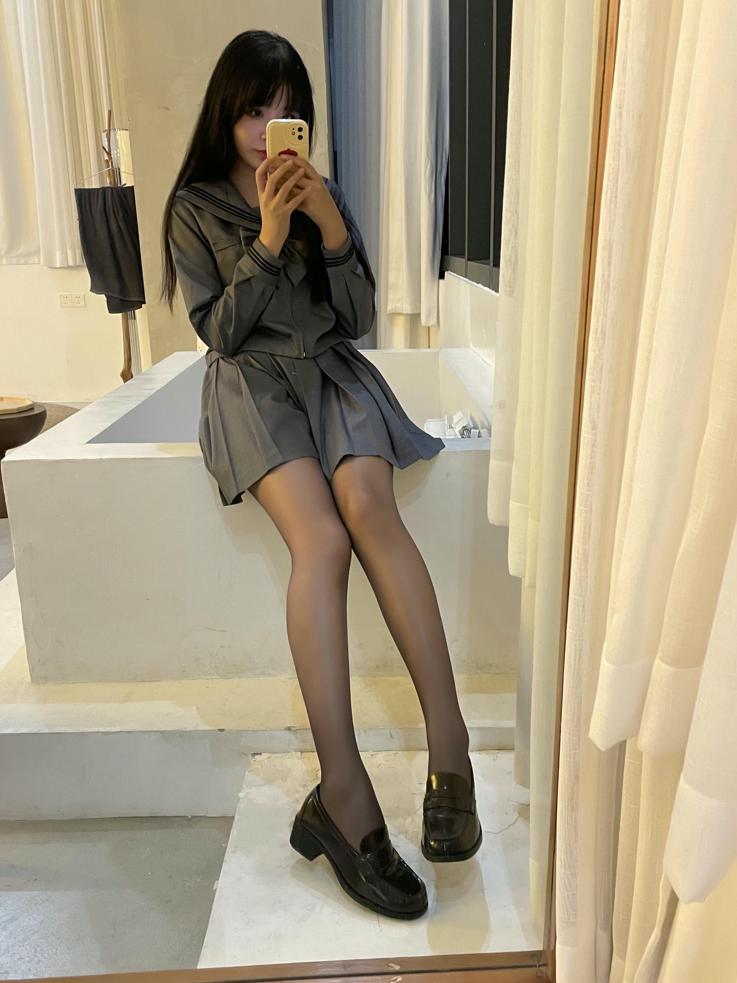 轩萧学姐 NO.038 楼道 车库 [91P 165MB]-自拍_第1集