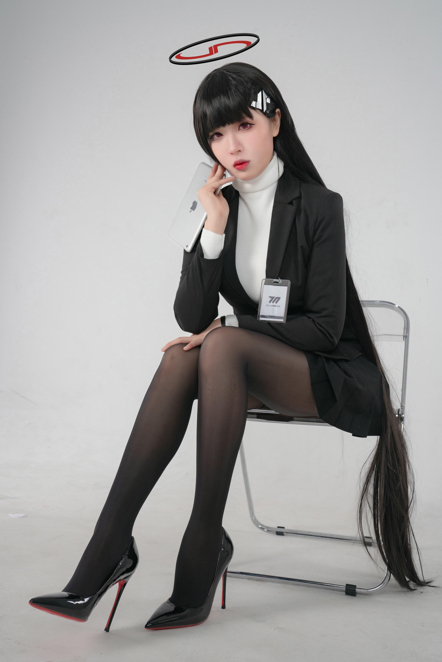 轩萧学姐 NO.039 碧蓝档案 莉音 [85P2V-1.35GB]-1公式_第1集