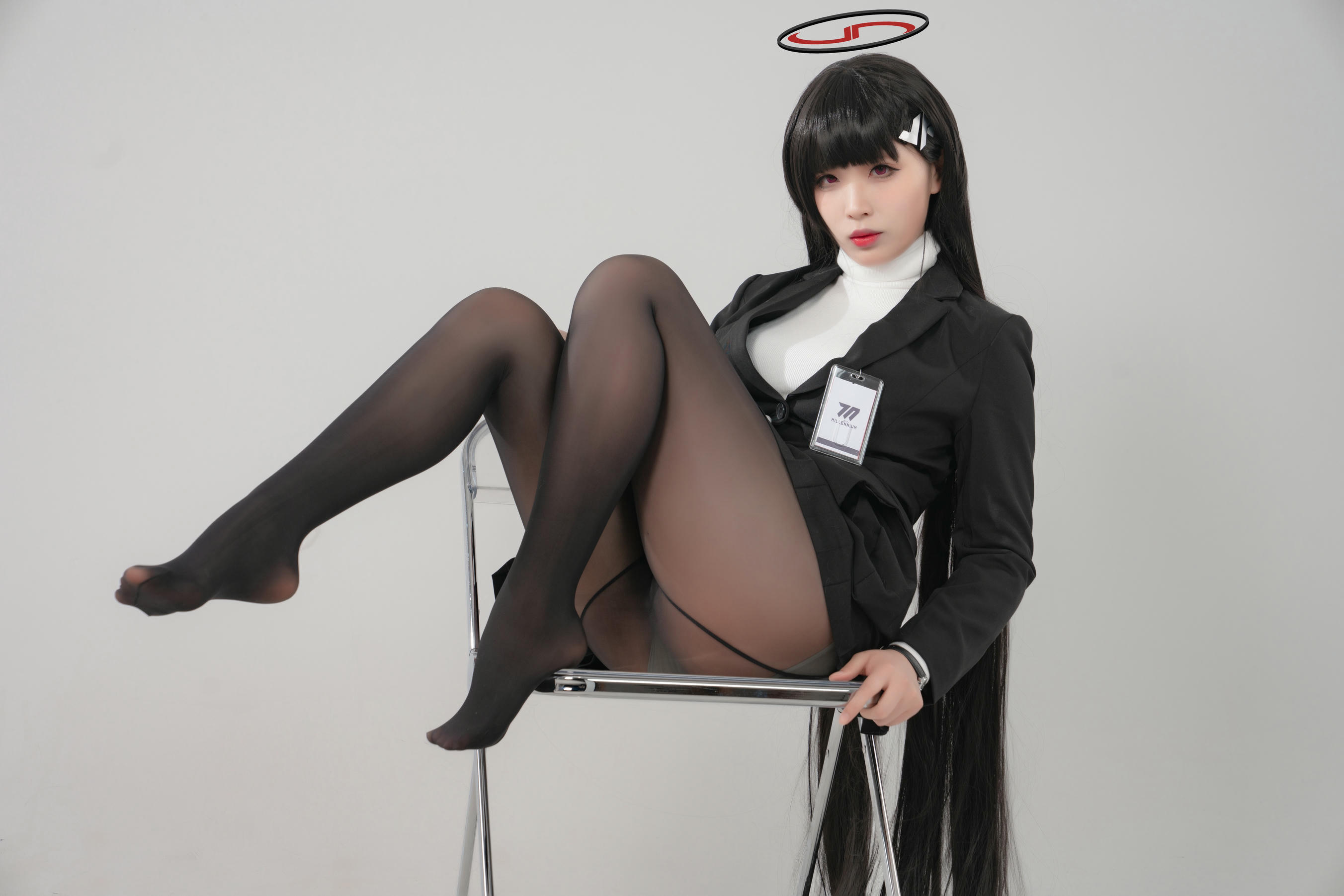 轩萧学姐 NO.039 碧蓝档案 莉音 [85P2V-1.35GB]-1公式_第1集