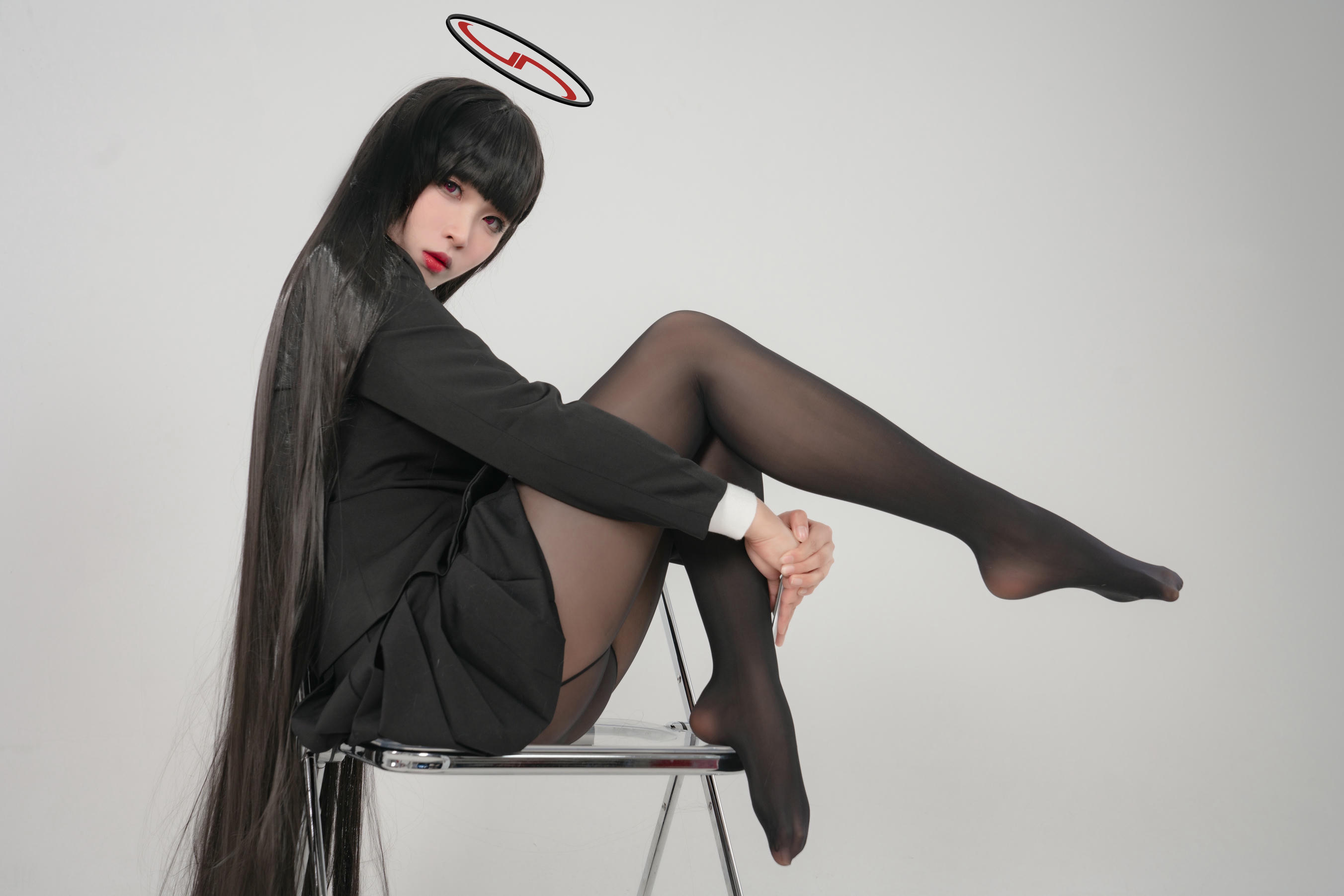 轩萧学姐 NO.039 碧蓝档案 莉音 [85P2V-1.35GB]-1公式_第2集