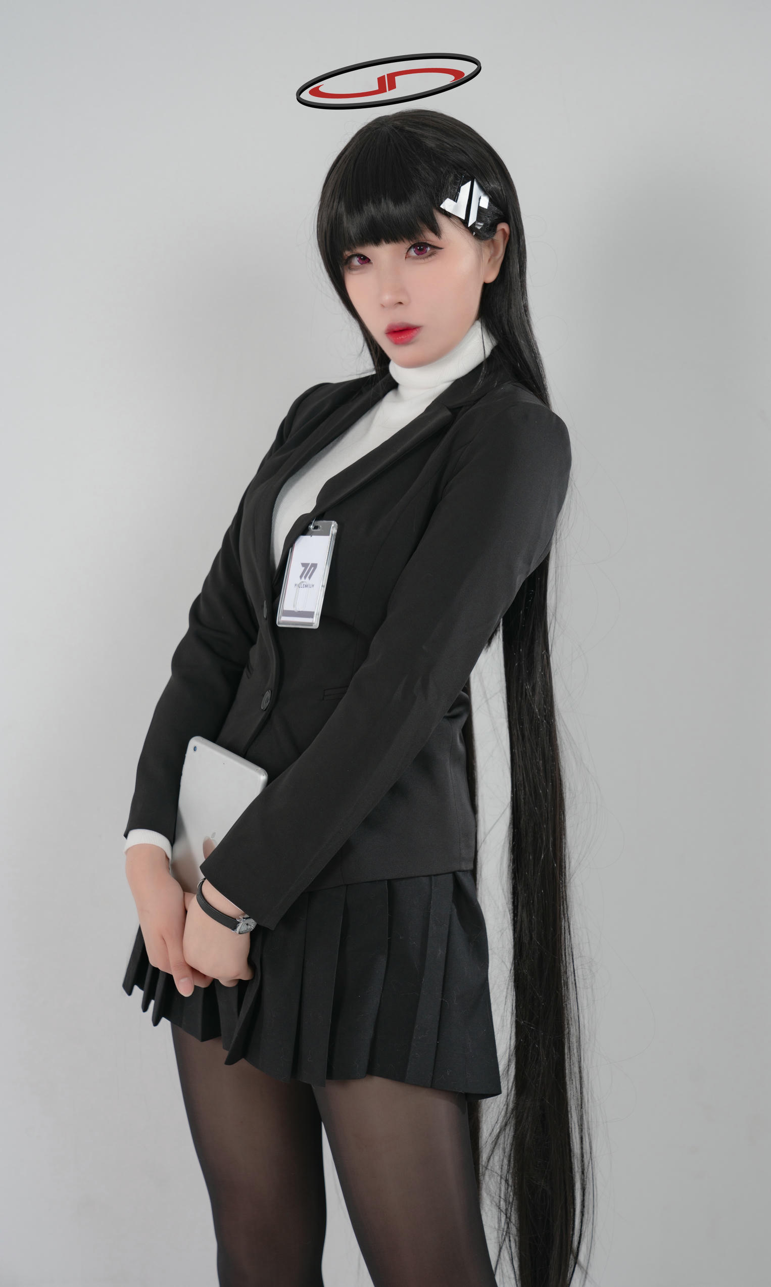 轩萧学姐 NO.039 碧蓝档案 莉音 [85P2V-1.35GB]-1公式_第2集