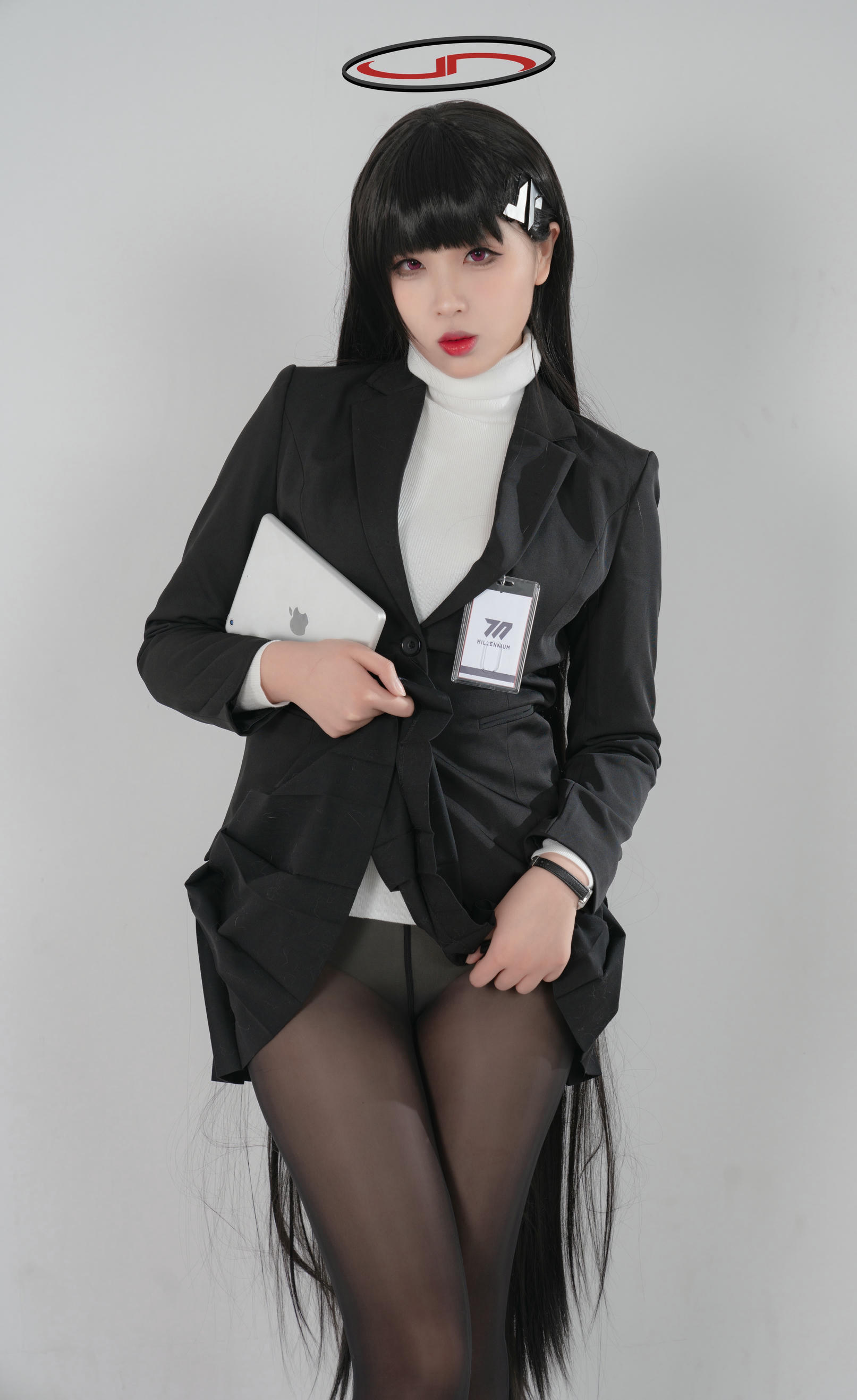 轩萧学姐 NO.039 碧蓝档案 莉音 [85P2V-1.35GB]-1公式_第2集