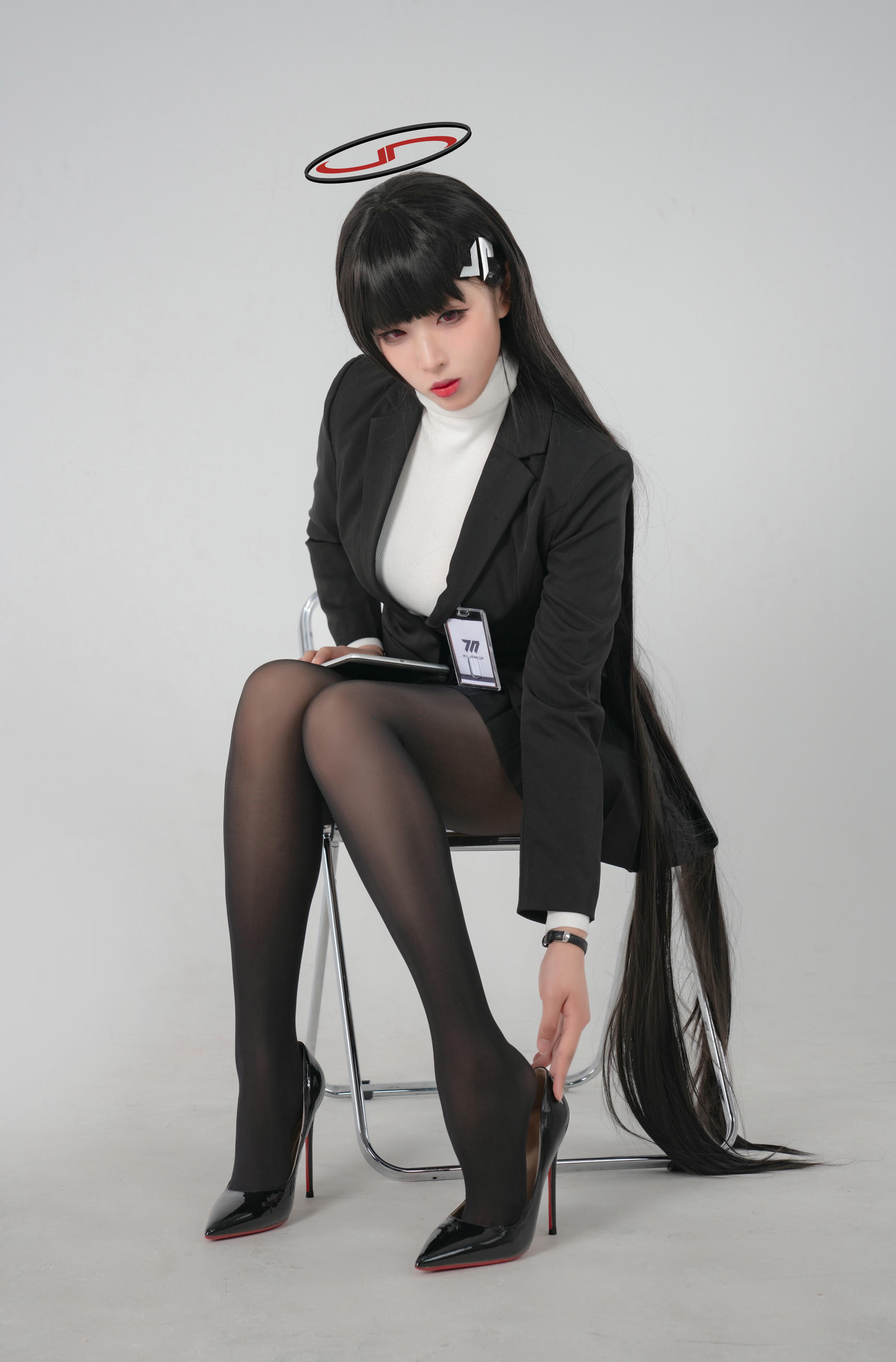 轩萧学姐 NO.039 碧蓝档案 莉音 [85P2V-1.35GB]-1公式_第2集