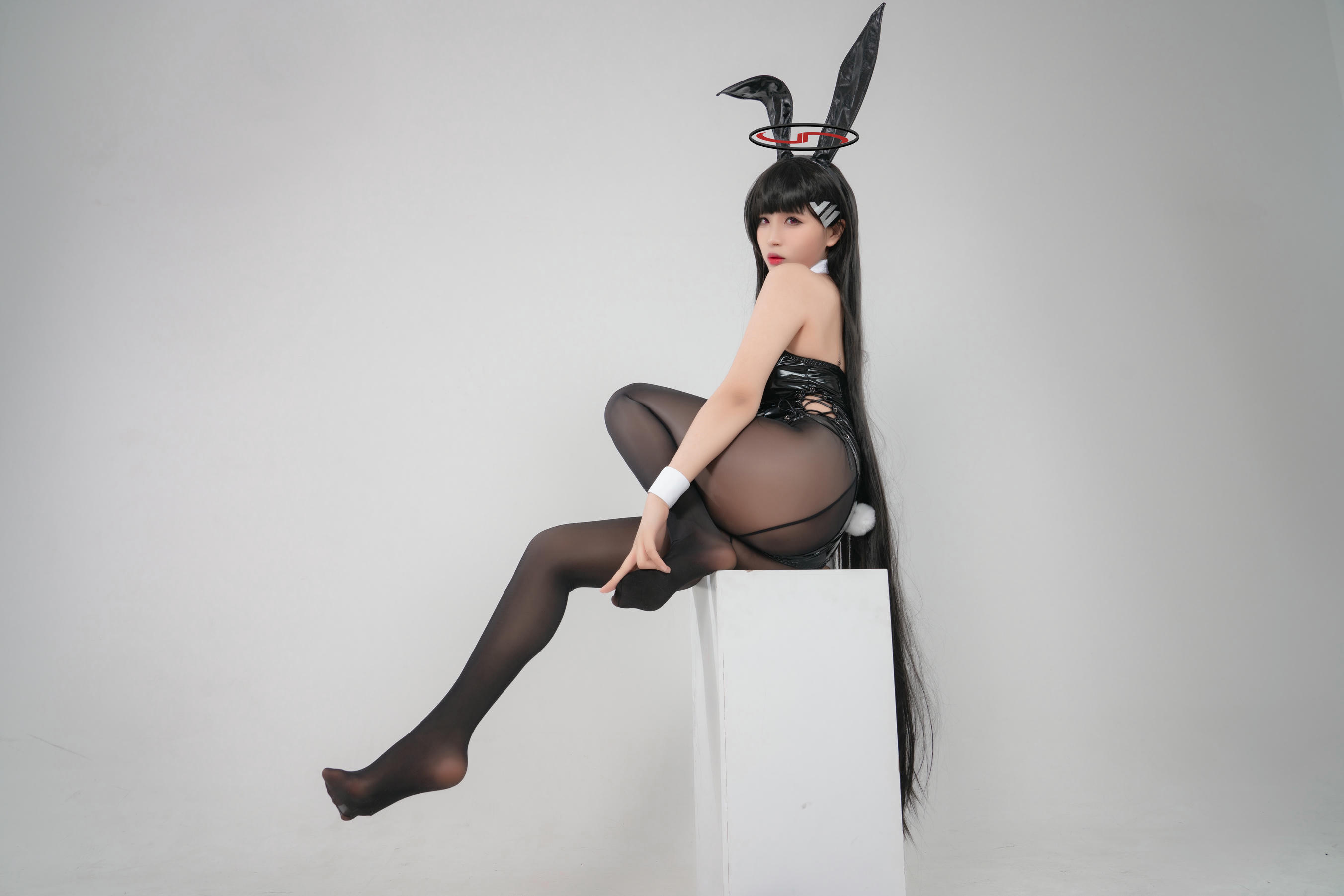 轩萧学姐 NO.039 碧蓝档案 莉音 [85P2V-1.35GB]-3兔女郎_第1集