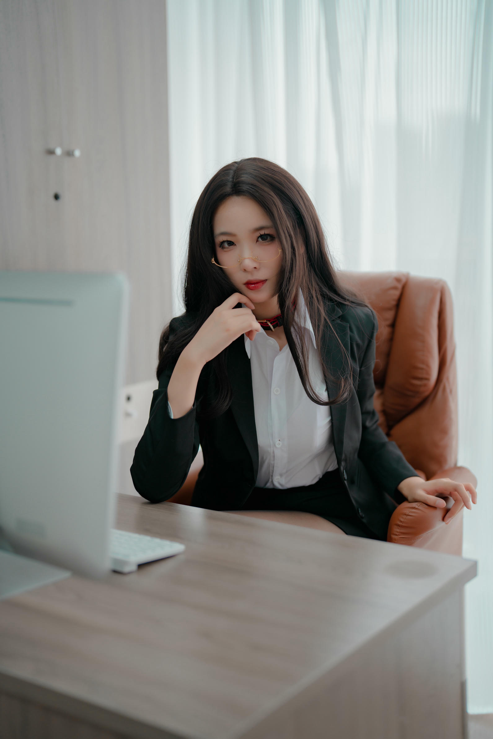 轩萧学姐 NO.040 女社长 [108P1V-203MB]_第1集