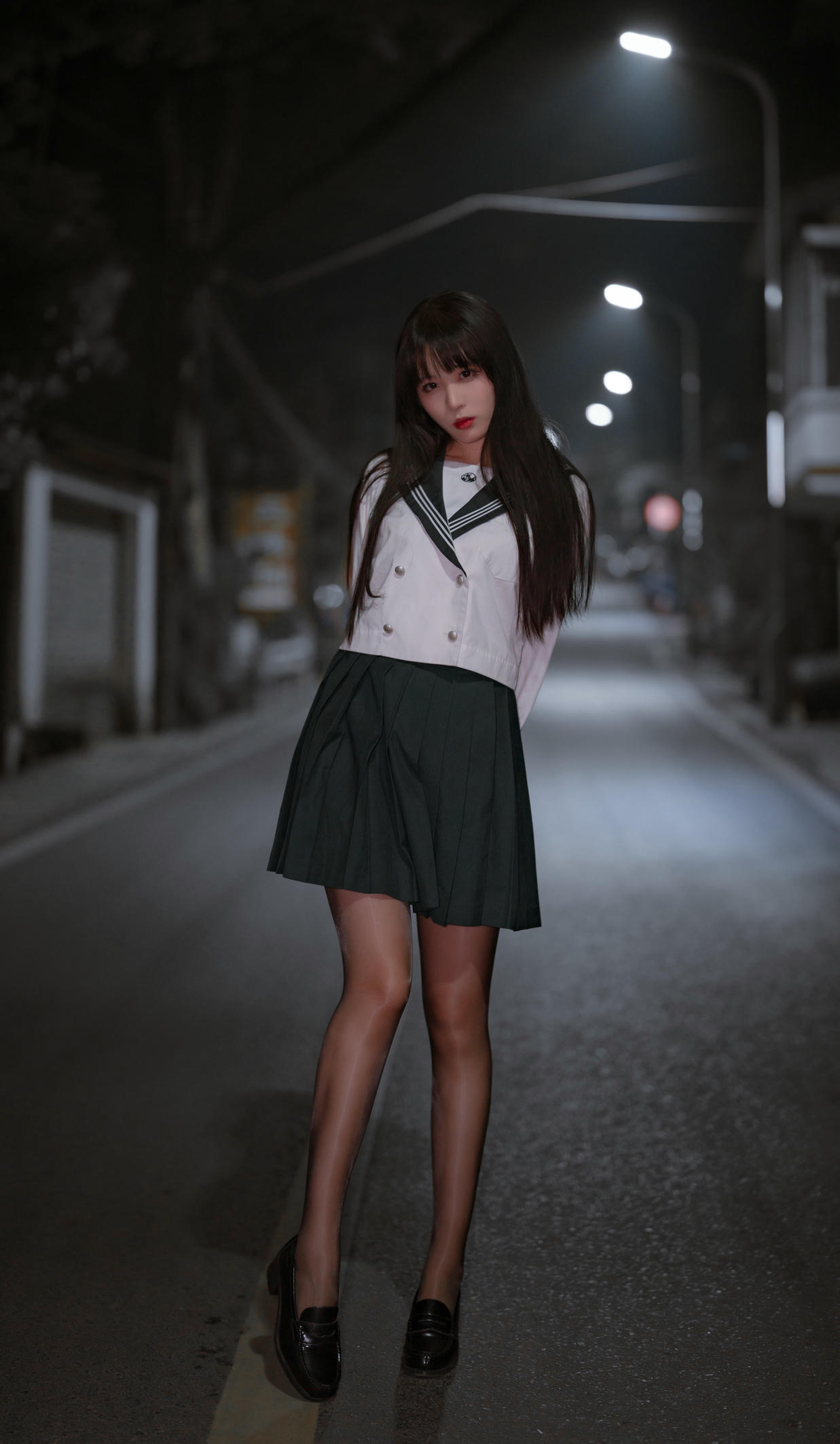 轩萧学姐 NO.041 公路JK [60P 135MB]-公路部分_第1集