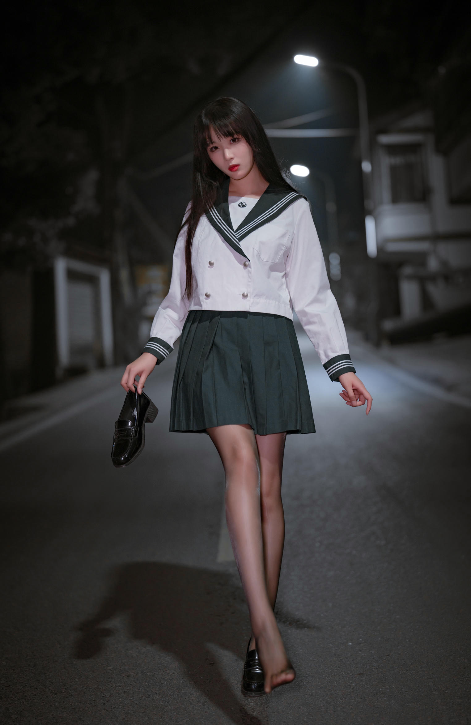 轩萧学姐 NO.041 公路JK [60P 135MB]-公路部分_第1集