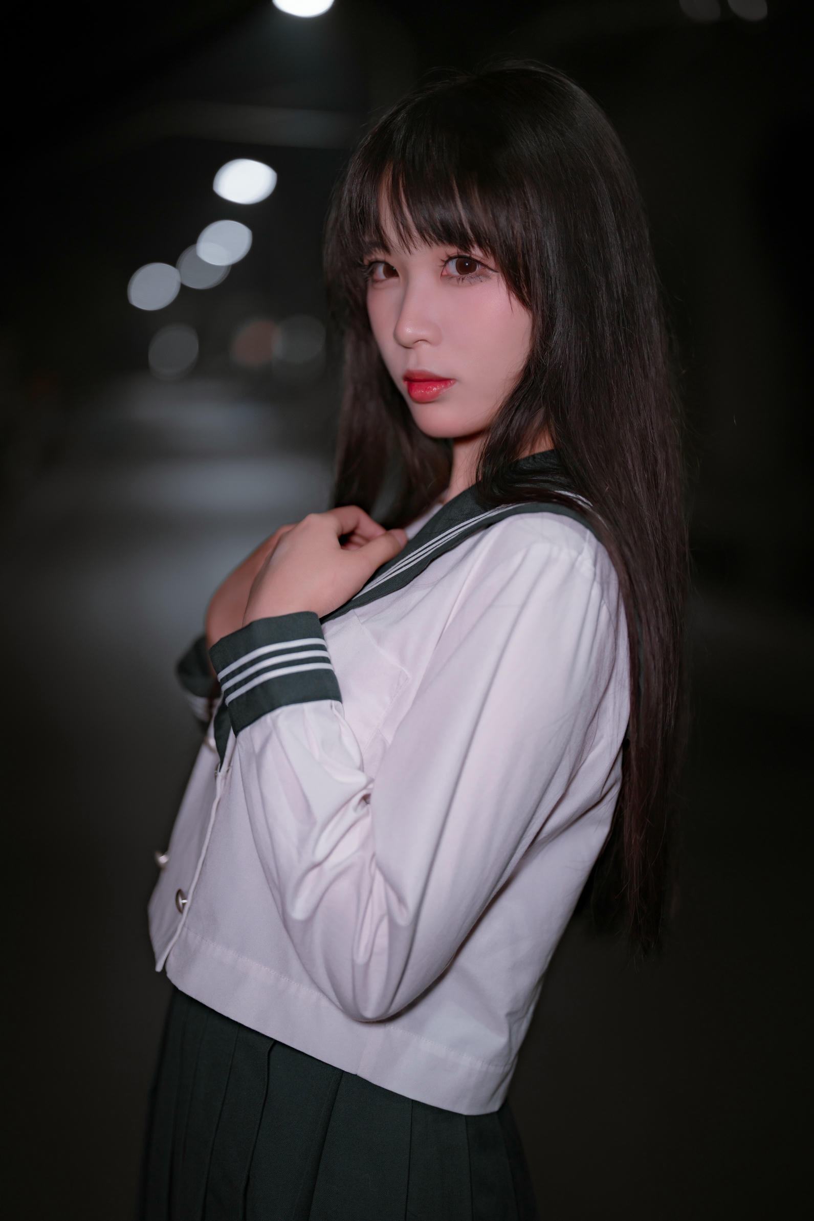 轩萧学姐 NO.041 公路JK [60P 135MB]-公路部分_第1集