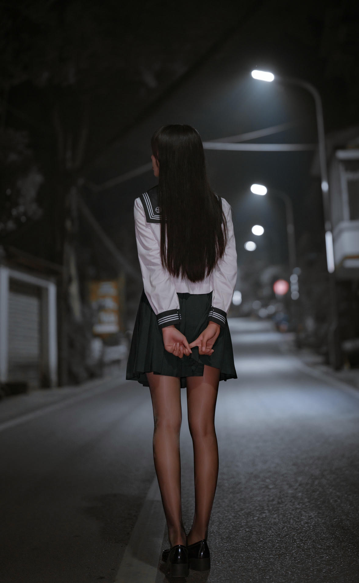 轩萧学姐 NO.041 公路JK [60P 135MB]-公路部分_第1集