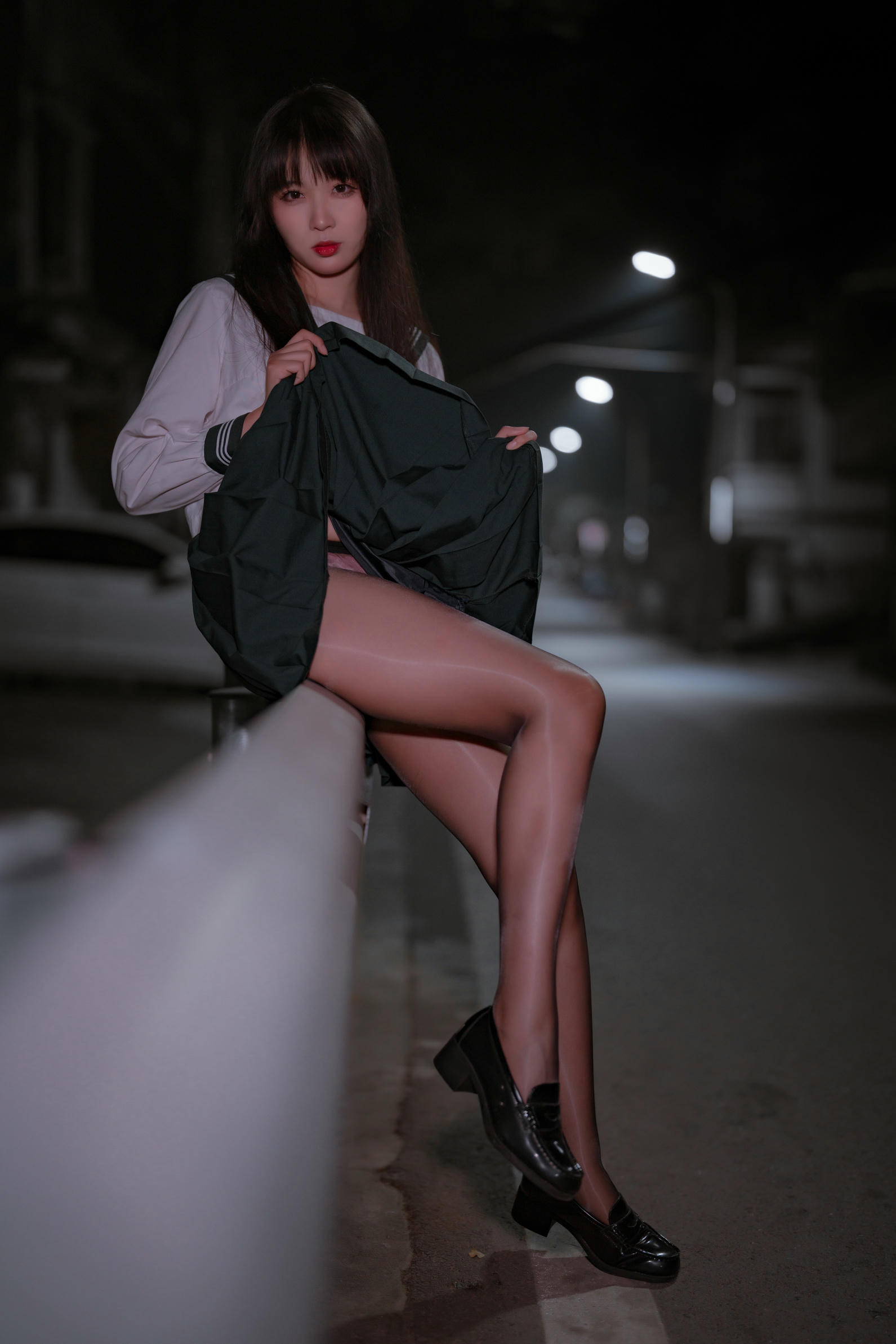 轩萧学姐 NO.041 公路JK [60P 135MB]-公路部分_第2集