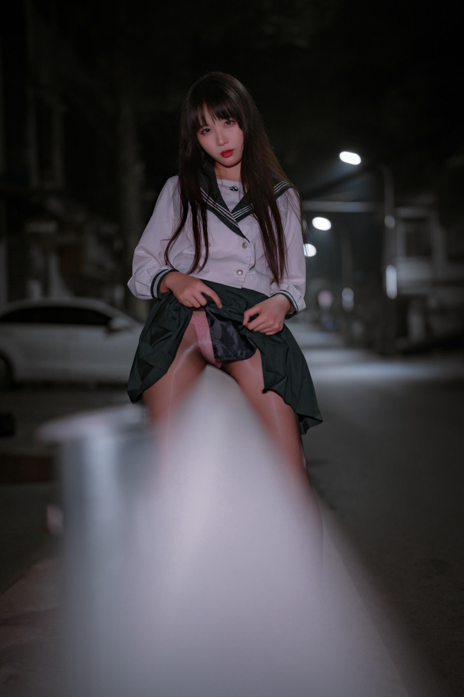 轩萧学姐 NO.041 公路JK [60P 135MB]-公路部分_第2集