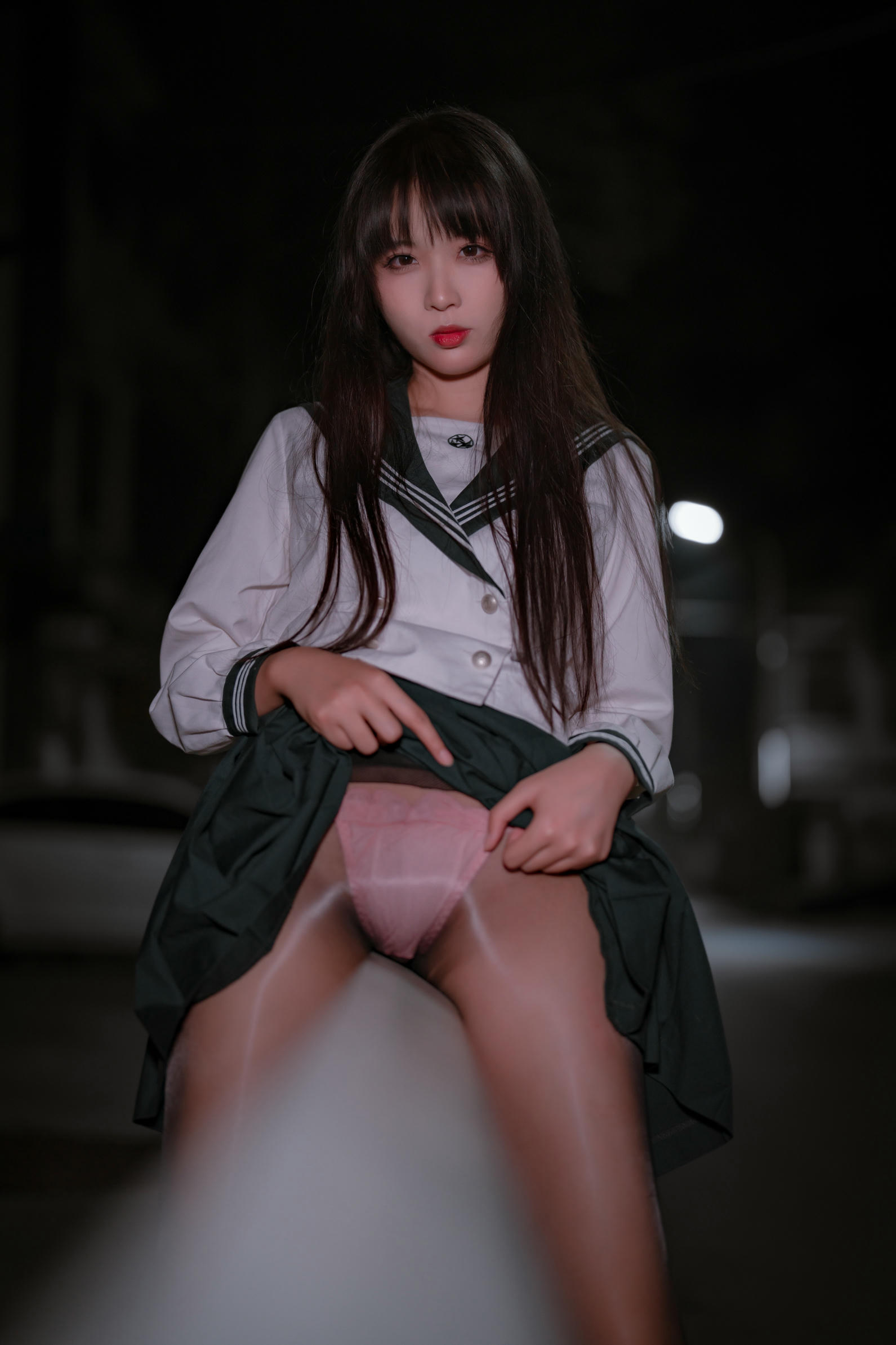 轩萧学姐 NO.041 公路JK [60P 135MB]-公路部分_第2集