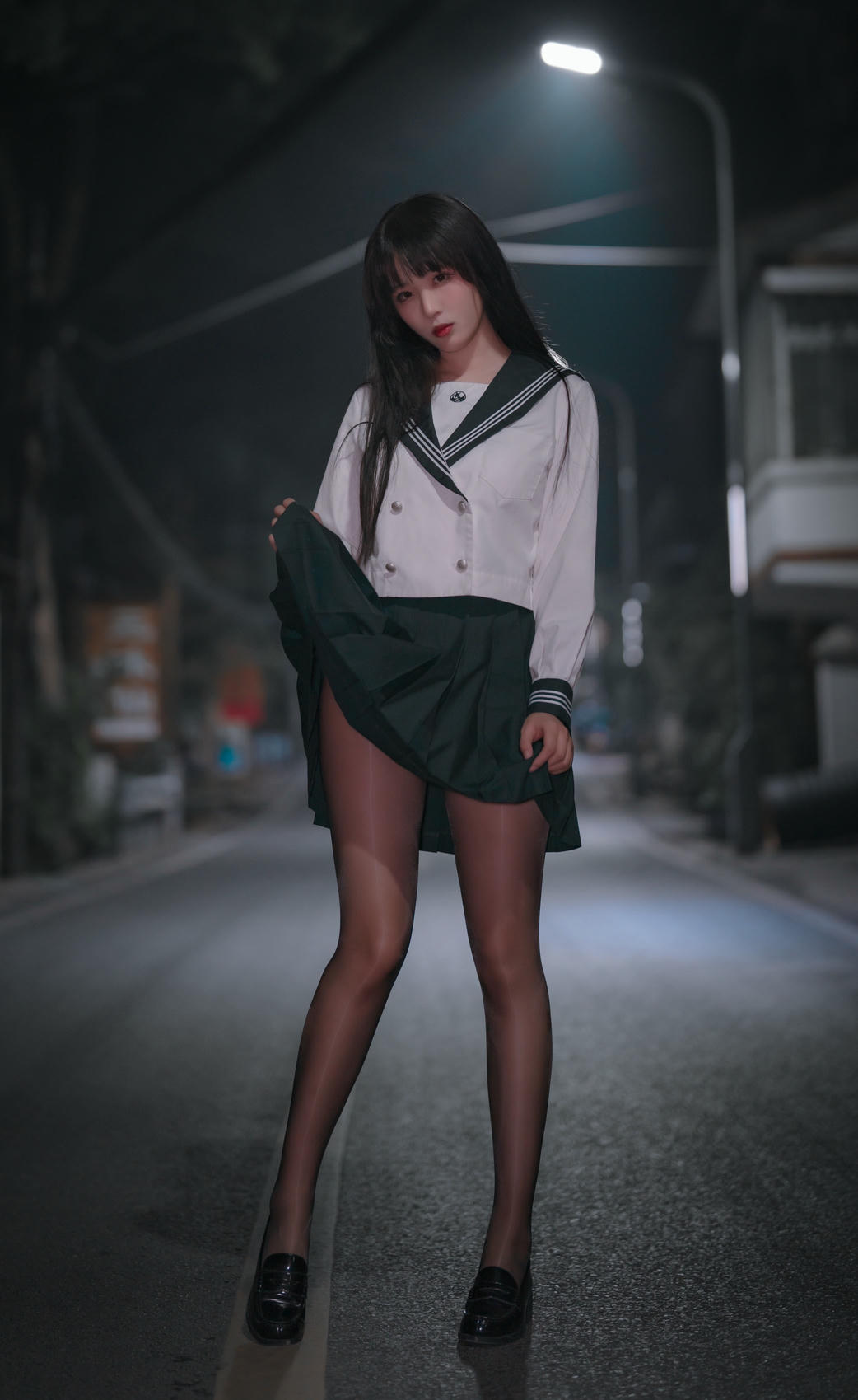 轩萧学姐 NO.041 公路JK [60P 135MB]-公路部分_第1集