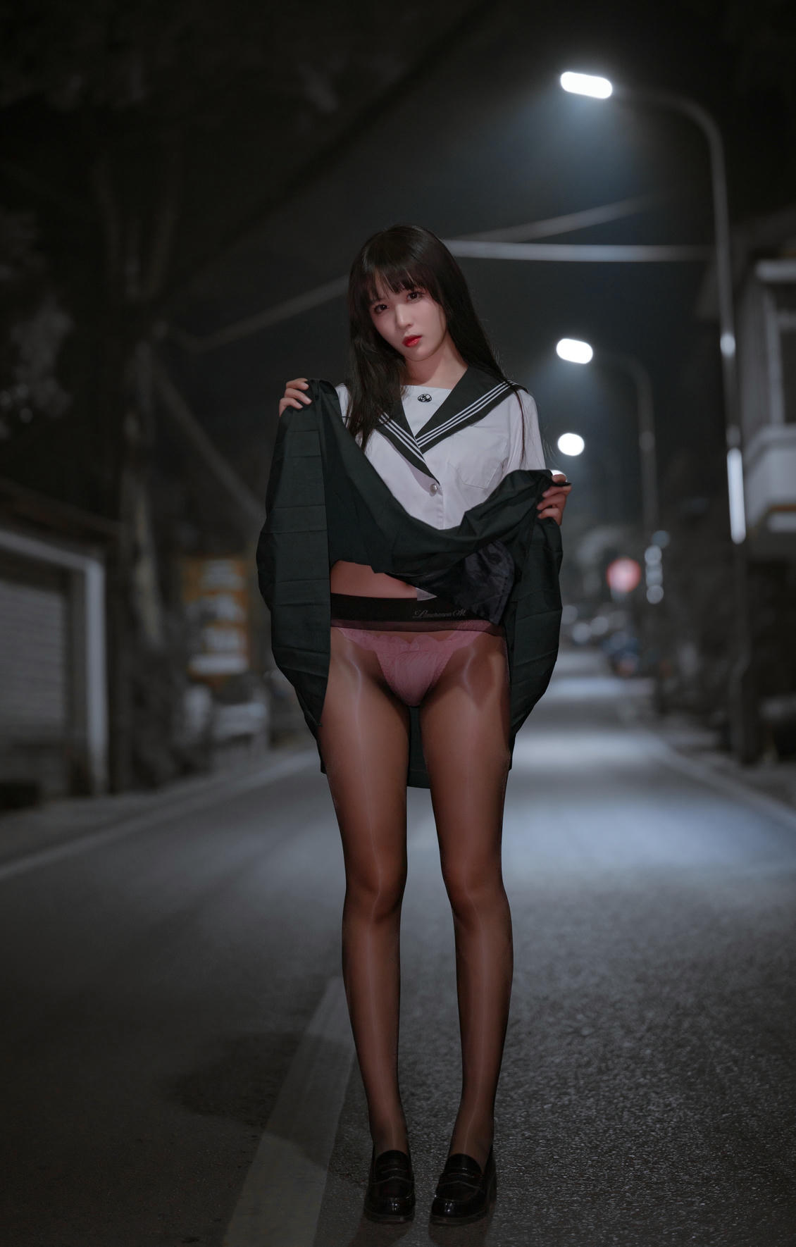 轩萧学姐 NO.041 公路JK [60P 135MB]-公路部分_第1集