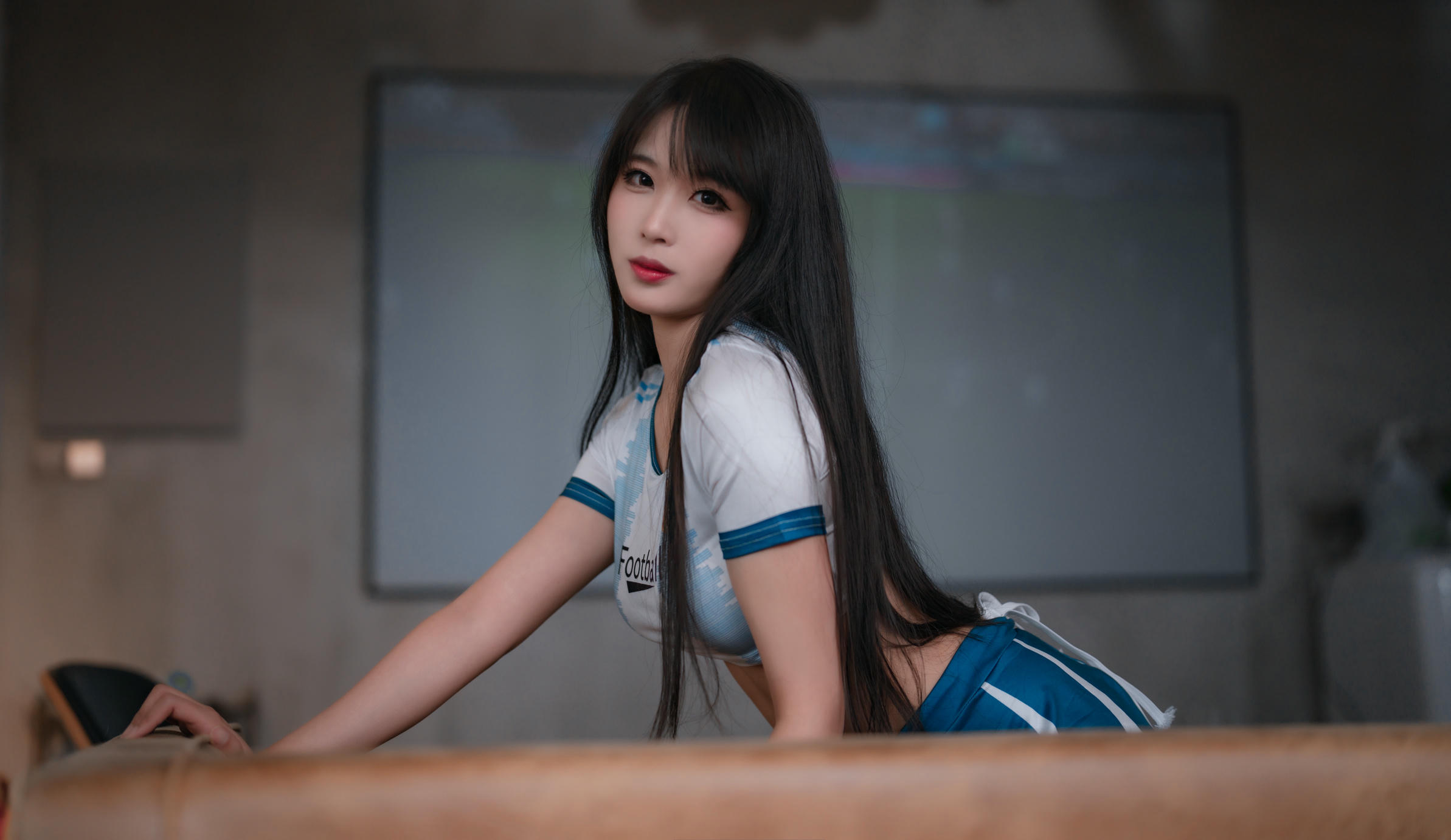 轩萧学姐 NO.042 足球宝贝 [64P1V 253MB]_第1集