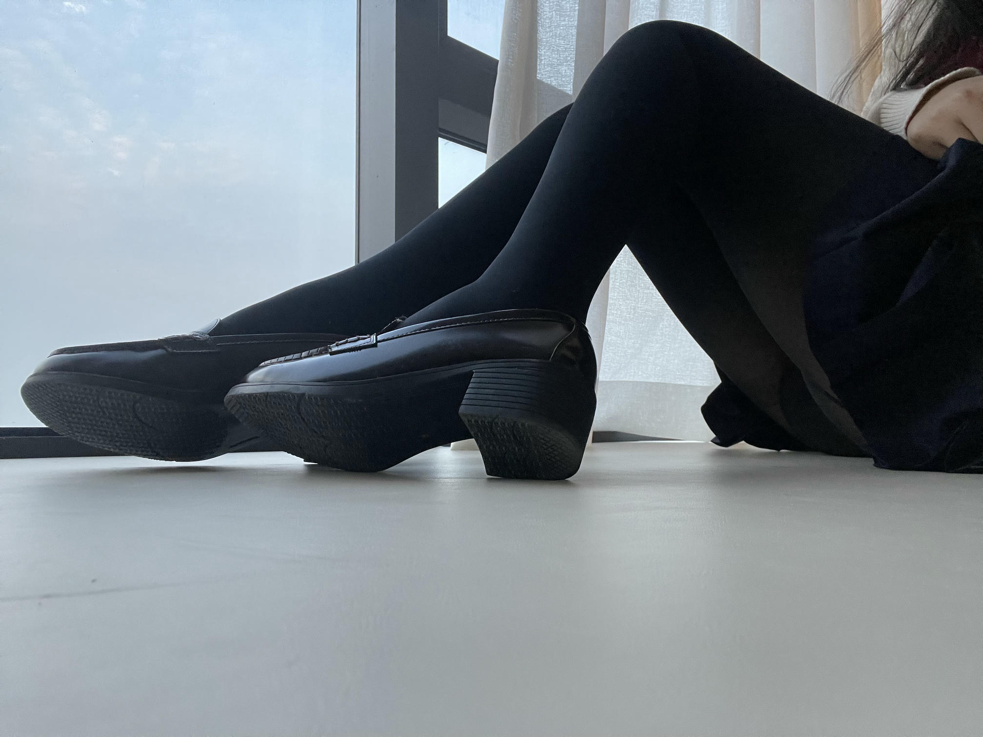 轩萧学姐 NO.045 黑丝JK 2.0 [44P-167M]_第3集