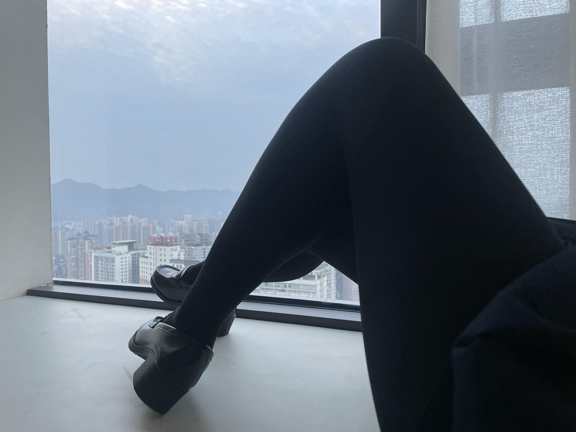 轩萧学姐 NO.045 黑丝JK 2.0 [44P-167M]_第3集