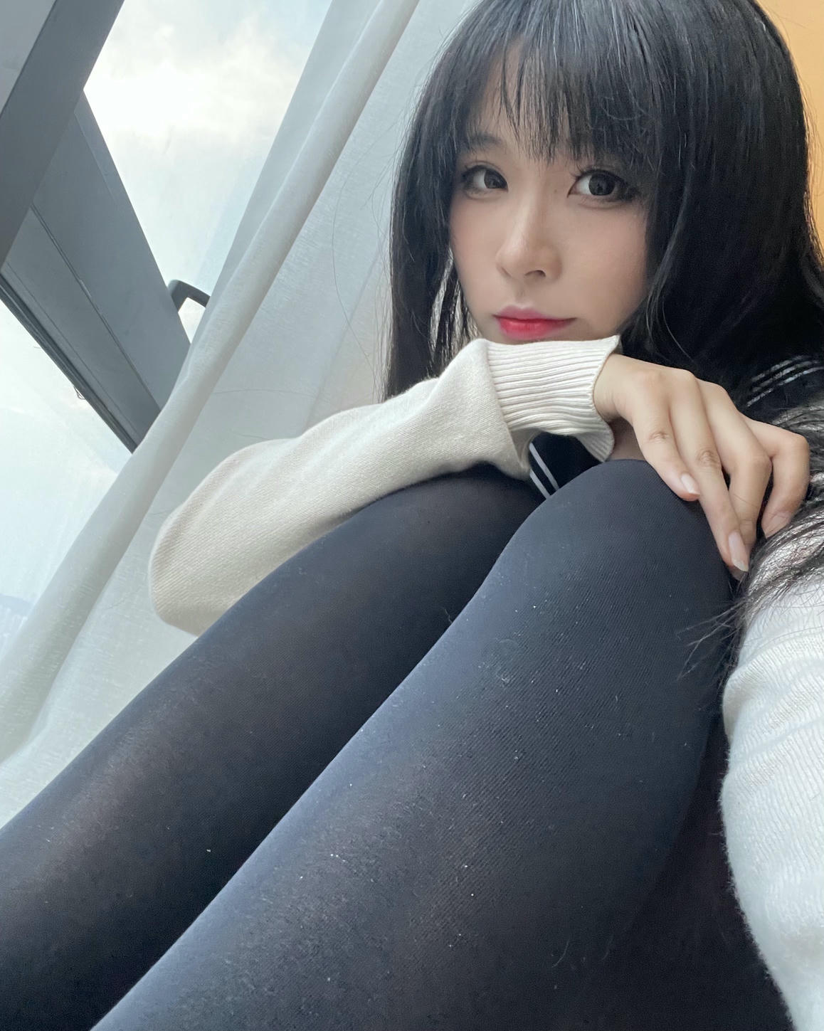 轩萧学姐 NO.045 黑丝JK 2.0 [44P-167M]_第3集