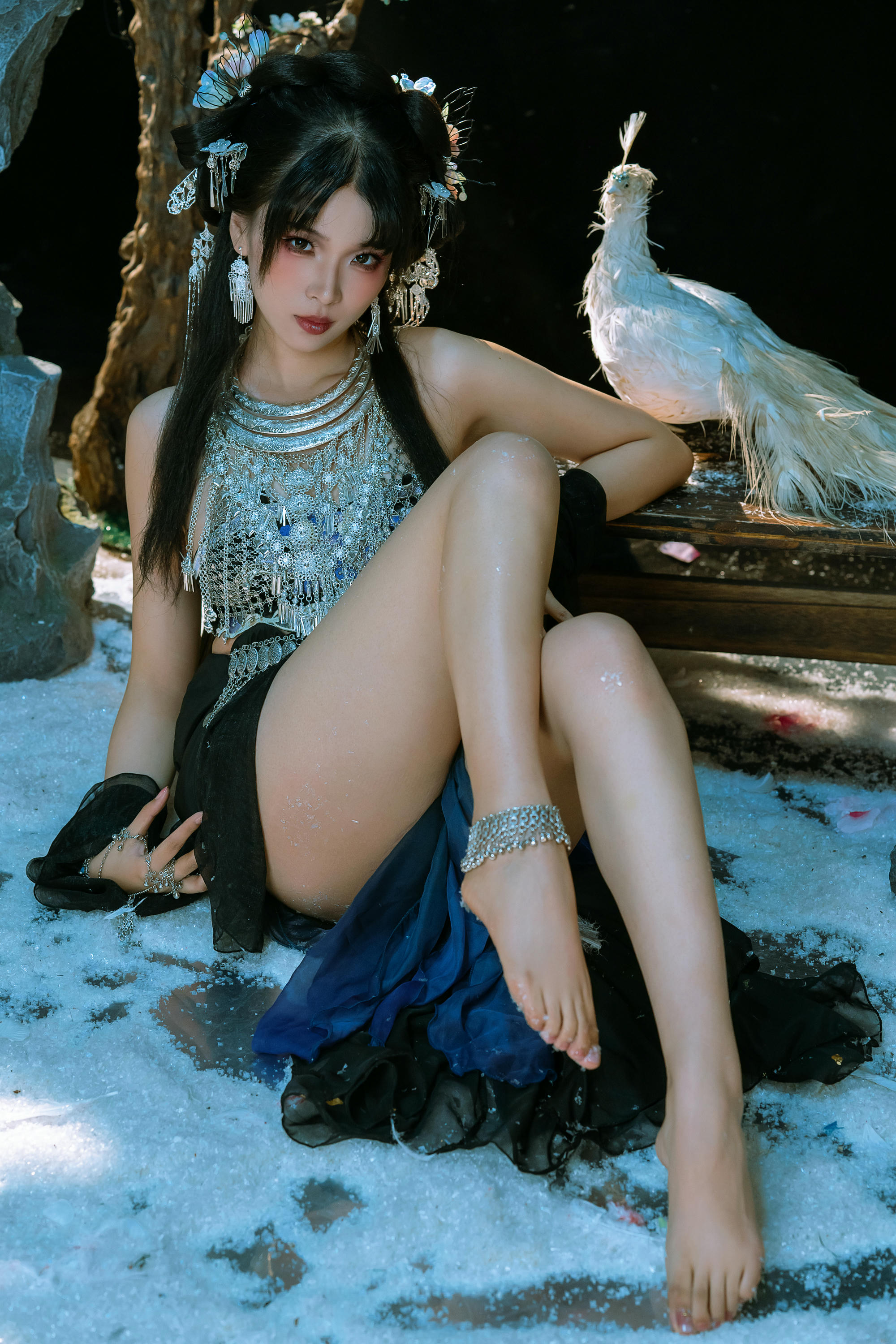 轩萧学姐 NO.059 奶桃桃&轩萧学姐 朝开暮落-下 [117P+5V／5.81GB]_第6集