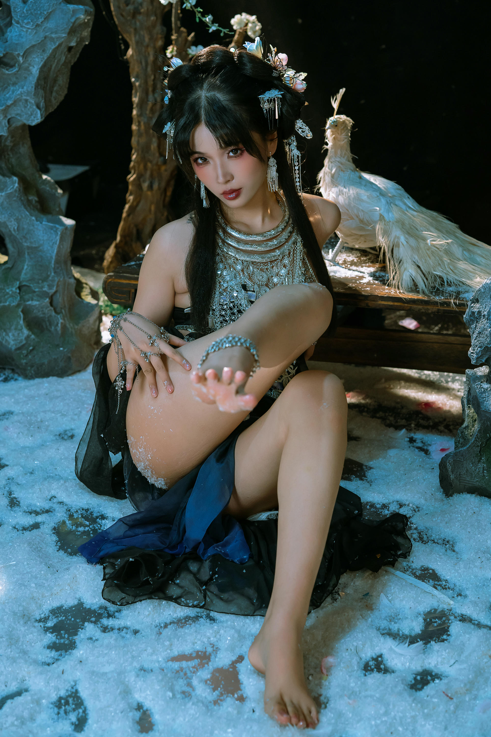 轩萧学姐 NO.059 奶桃桃&轩萧学姐 朝开暮落-下 [117P+5V／5.81GB]_第1集