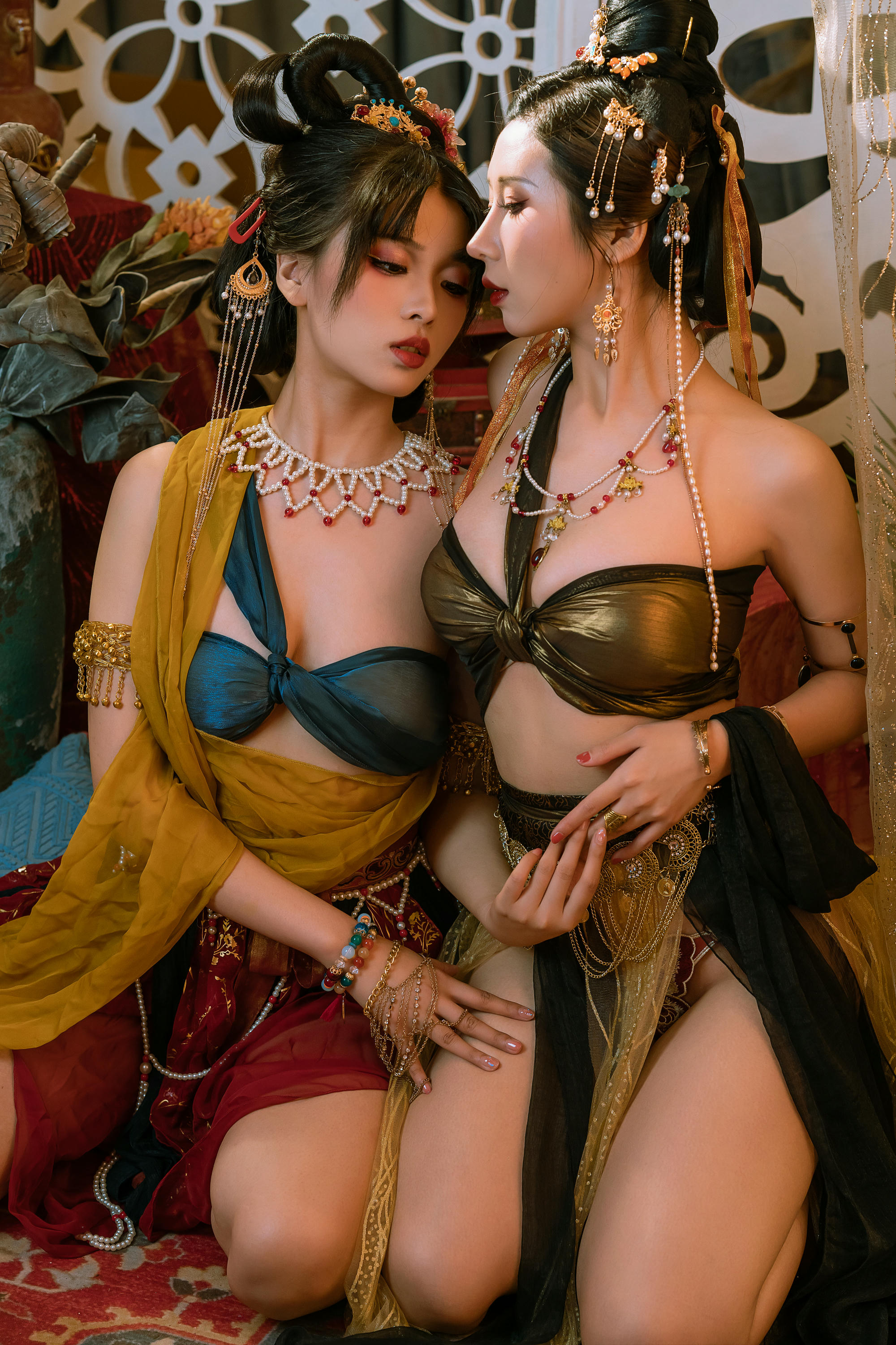 轩萧学姐 NO.059 奶桃桃&轩萧学姐 朝开暮落-下 [117P+5V／5.81GB]_第4集