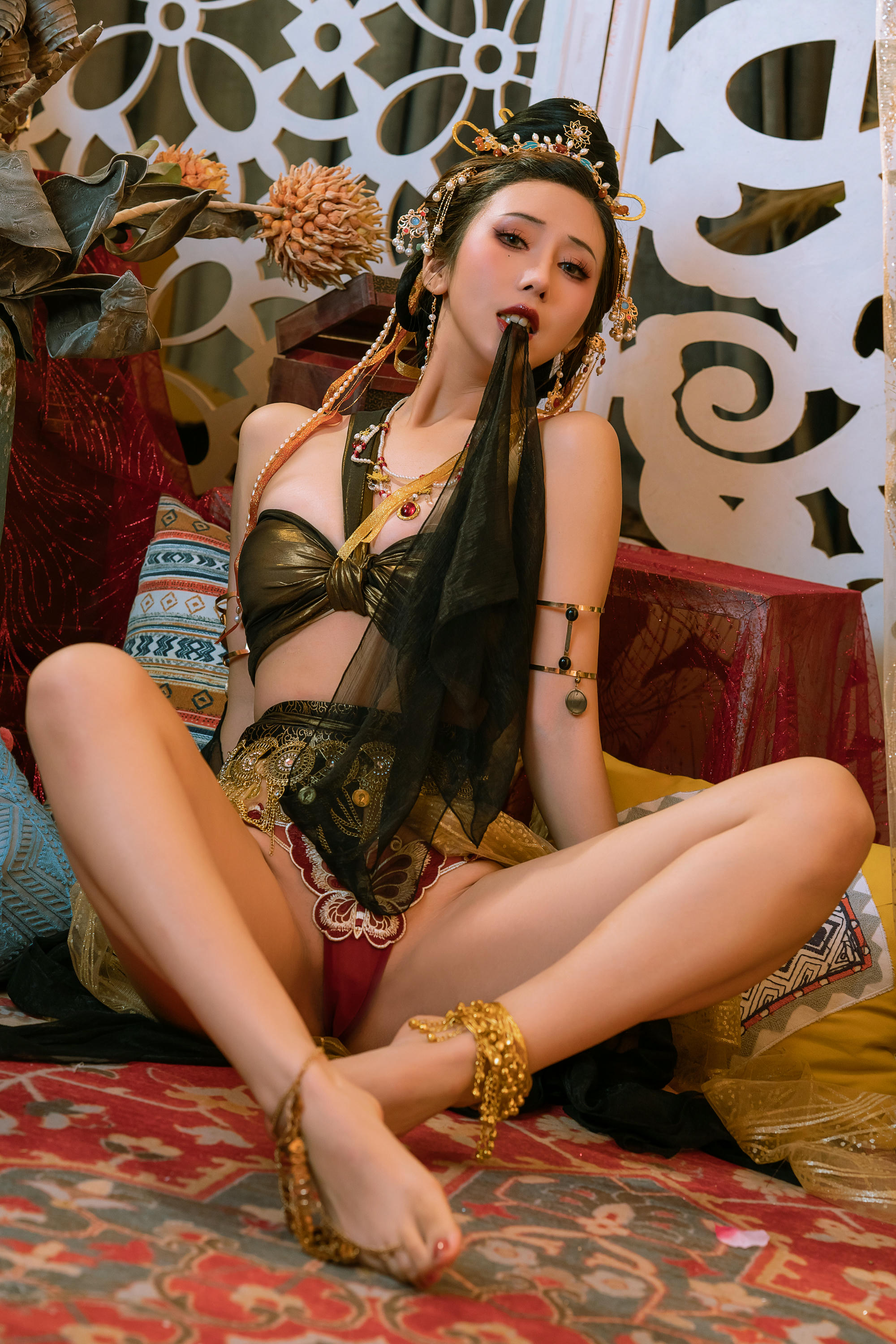 轩萧学姐 NO.059 奶桃桃&轩萧学姐 朝开暮落-下 [117P+5V／5.81GB]_第5集