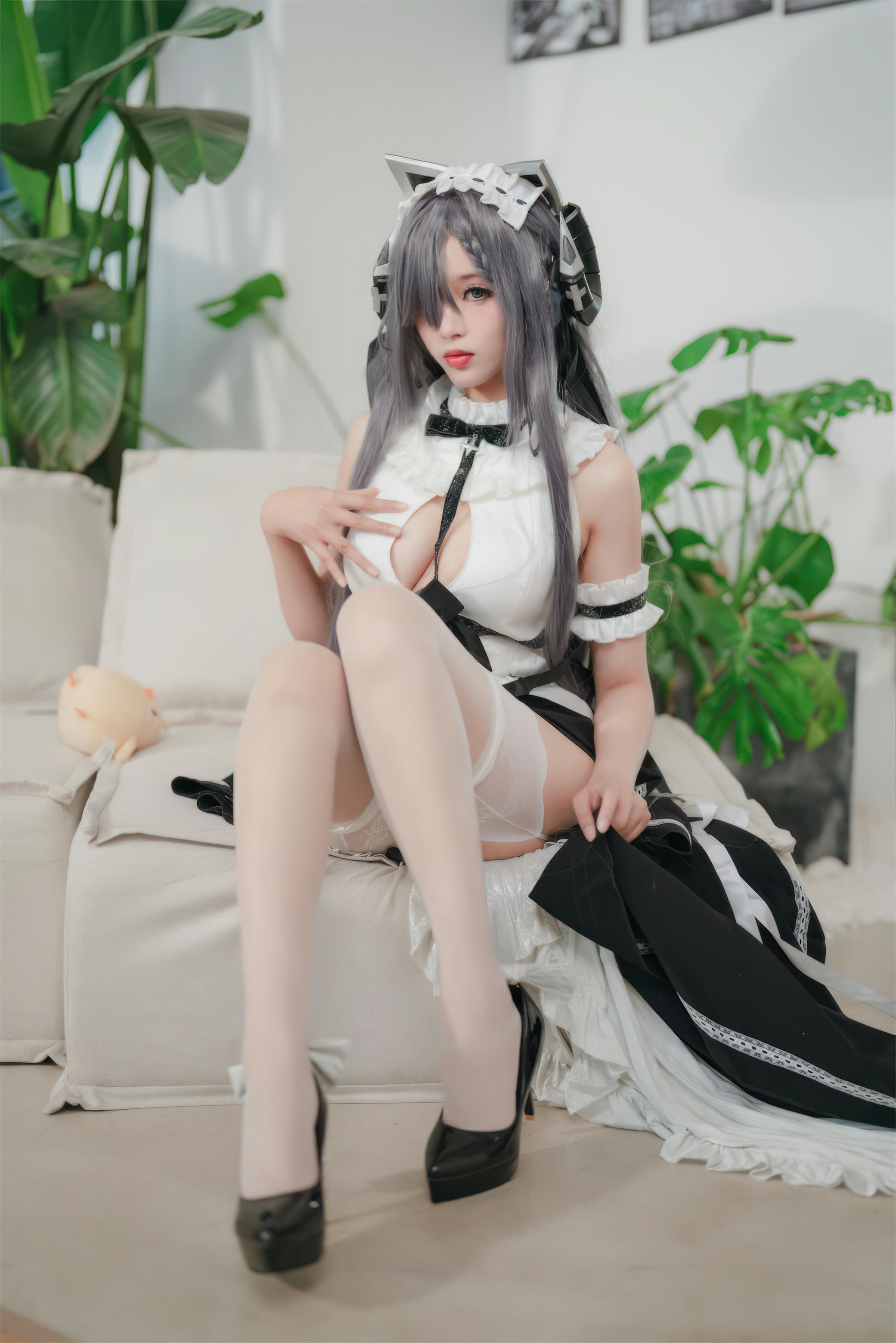 轩萧学姐 NO.060 碧蓝航线 奥古斯特女仆 [67P1V 391MB]_第1集