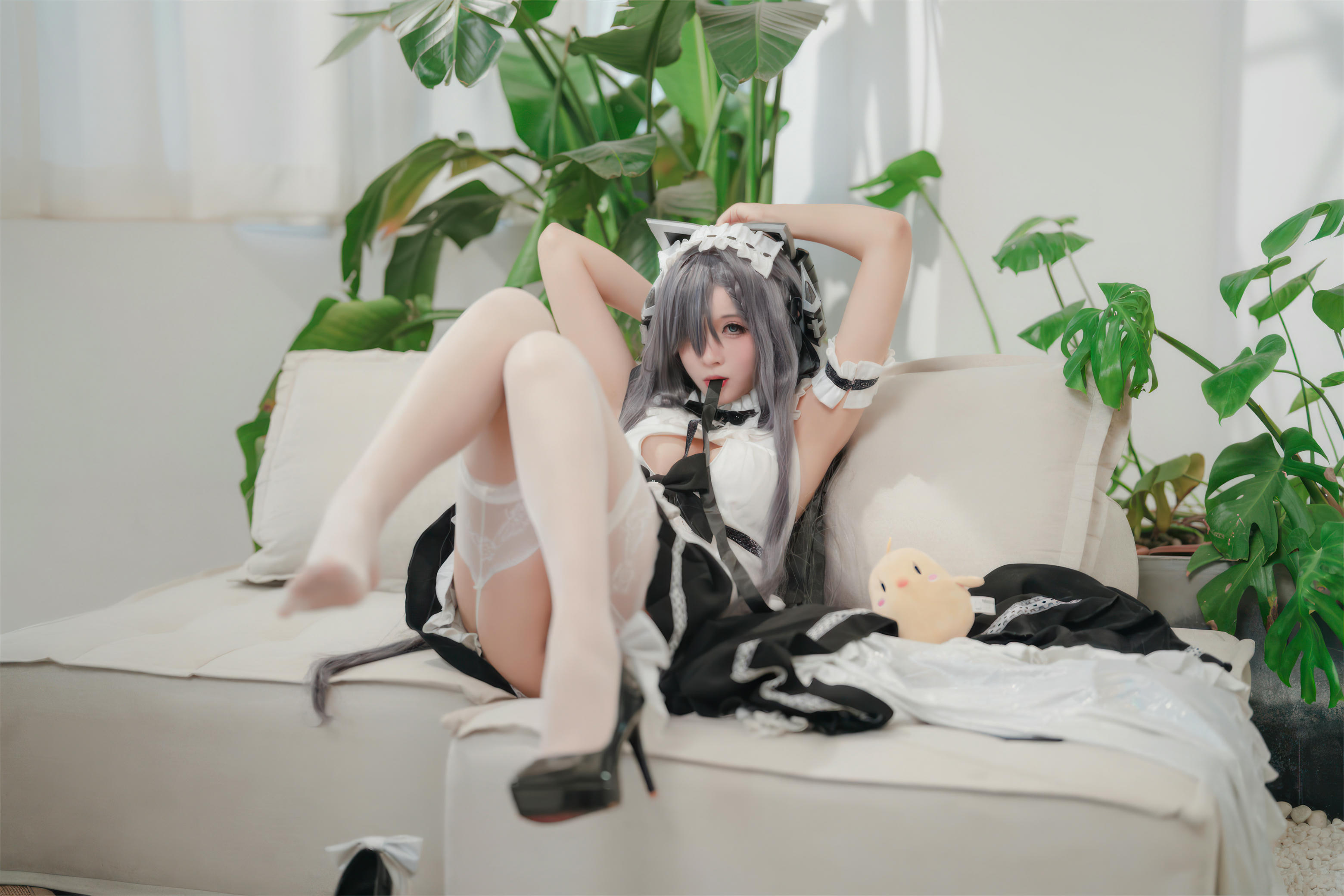 轩萧学姐 NO.060 碧蓝航线 奥古斯特女仆 [67P1V 391MB]_第1集