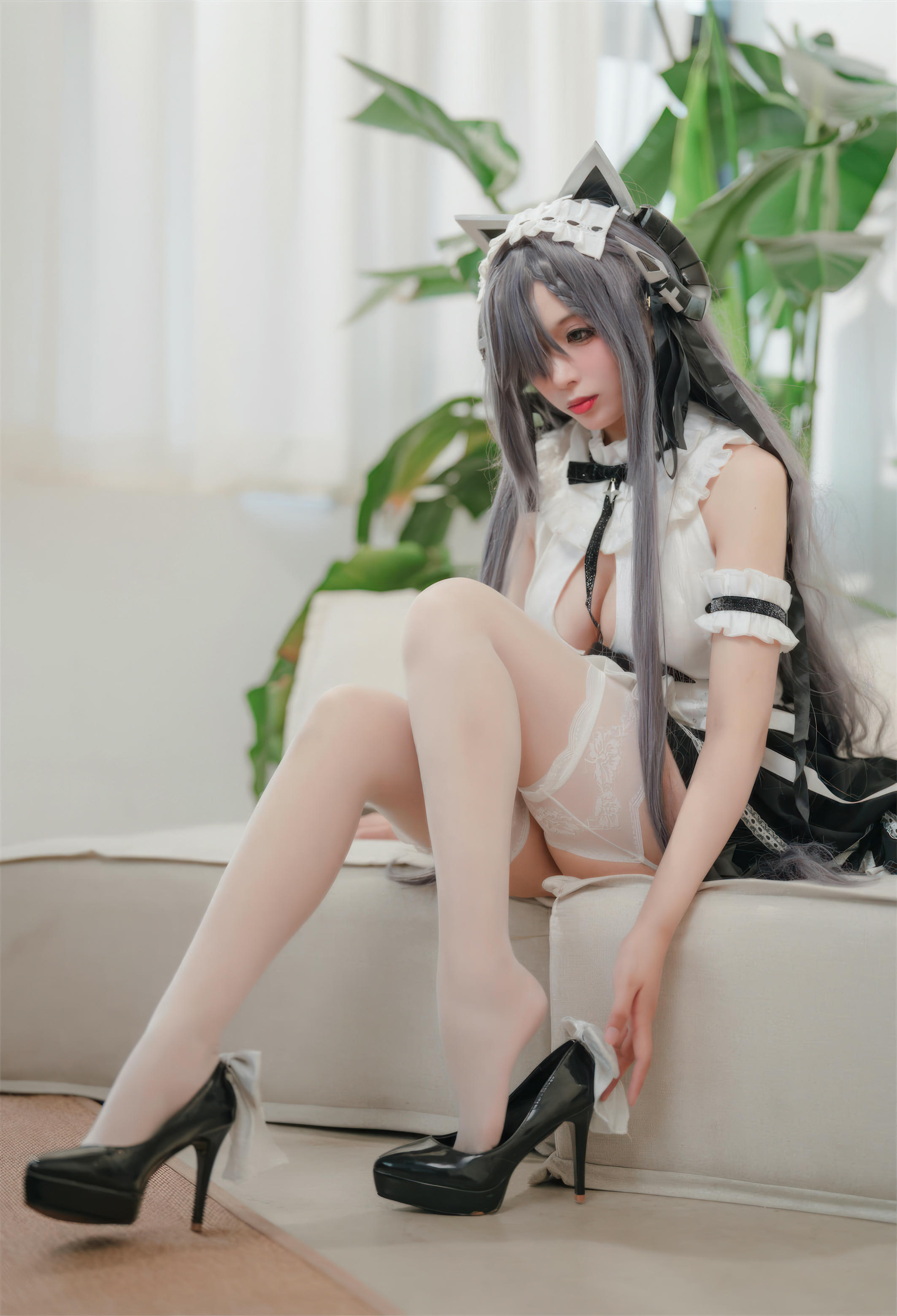 轩萧学姐 NO.060 碧蓝航线 奥古斯特女仆 [67P1V 391MB]_第2集