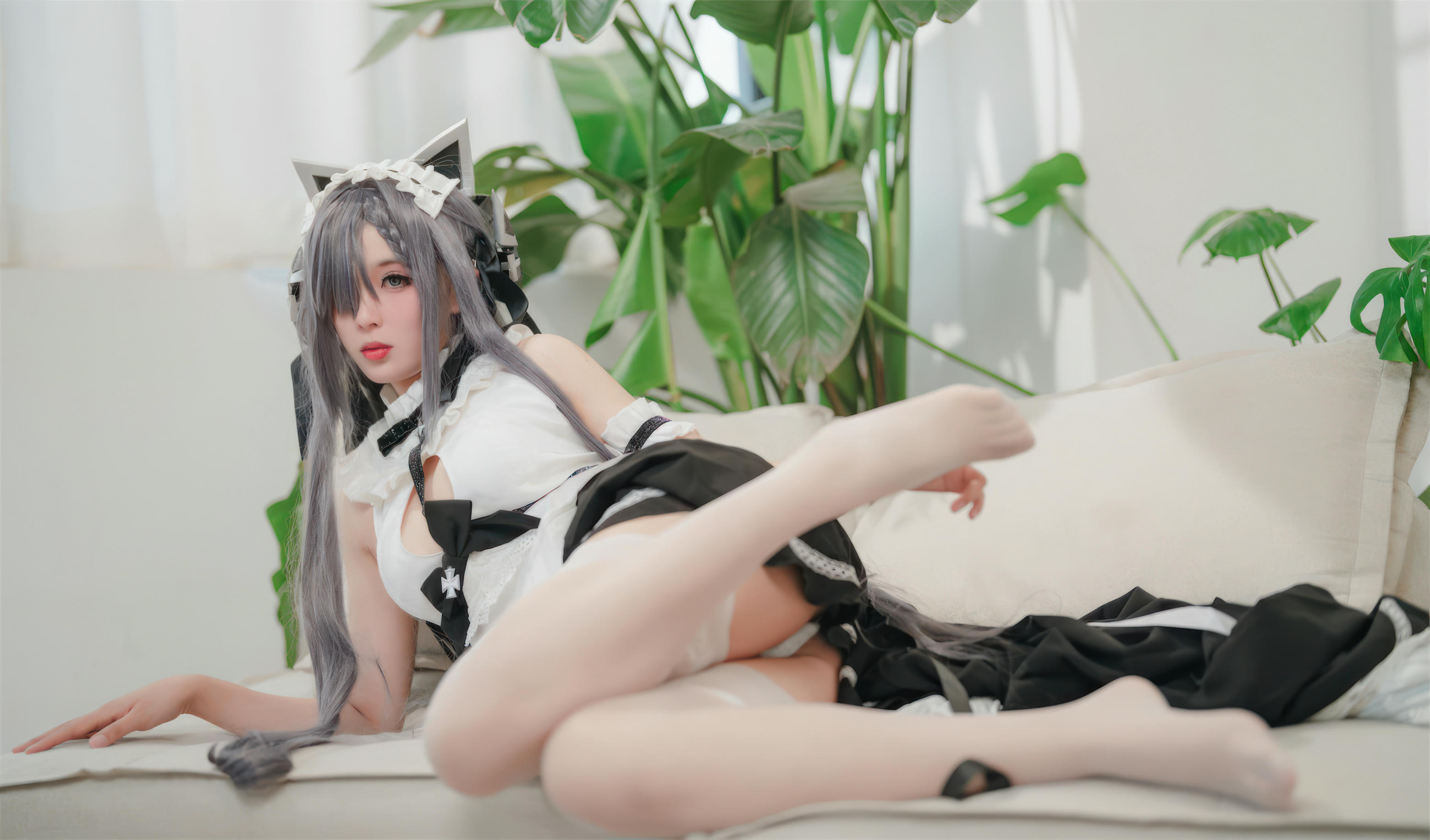 轩萧学姐 NO.060 碧蓝航线 奥古斯特女仆 [67P1V 391MB]_第2集