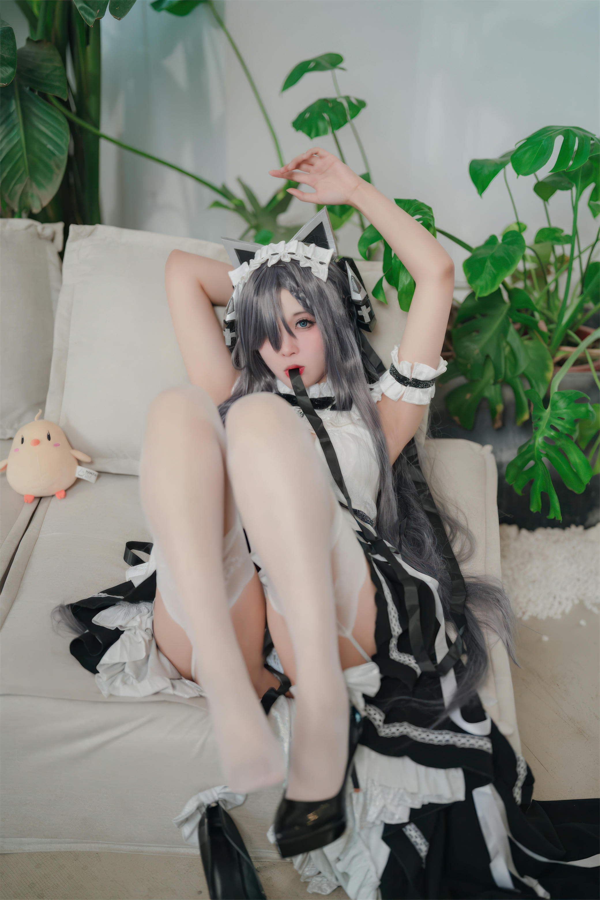 轩萧学姐 NO.060 碧蓝航线 奥古斯特女仆 [67P1V 391MB]_第1集