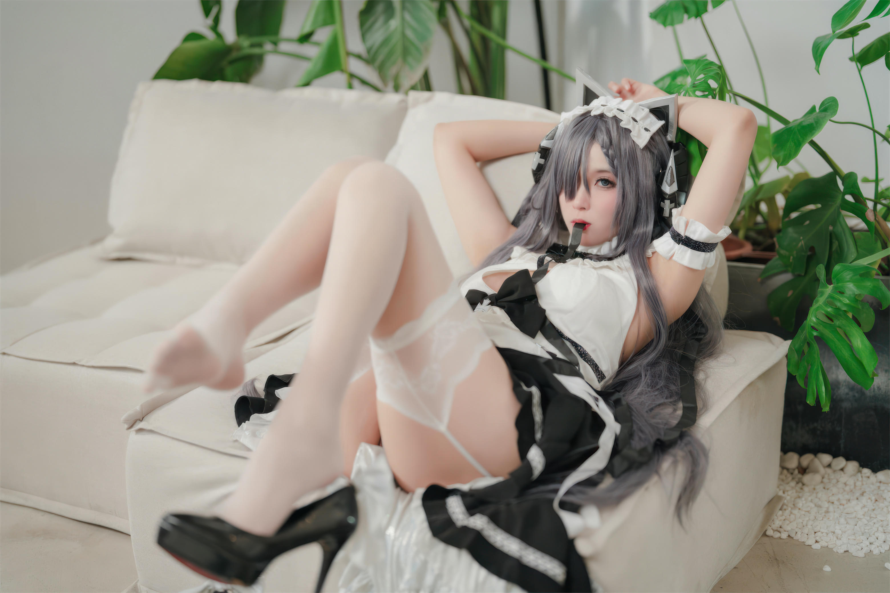 轩萧学姐 NO.060 碧蓝航线 奥古斯特女仆 [67P1V 391MB]_第1集