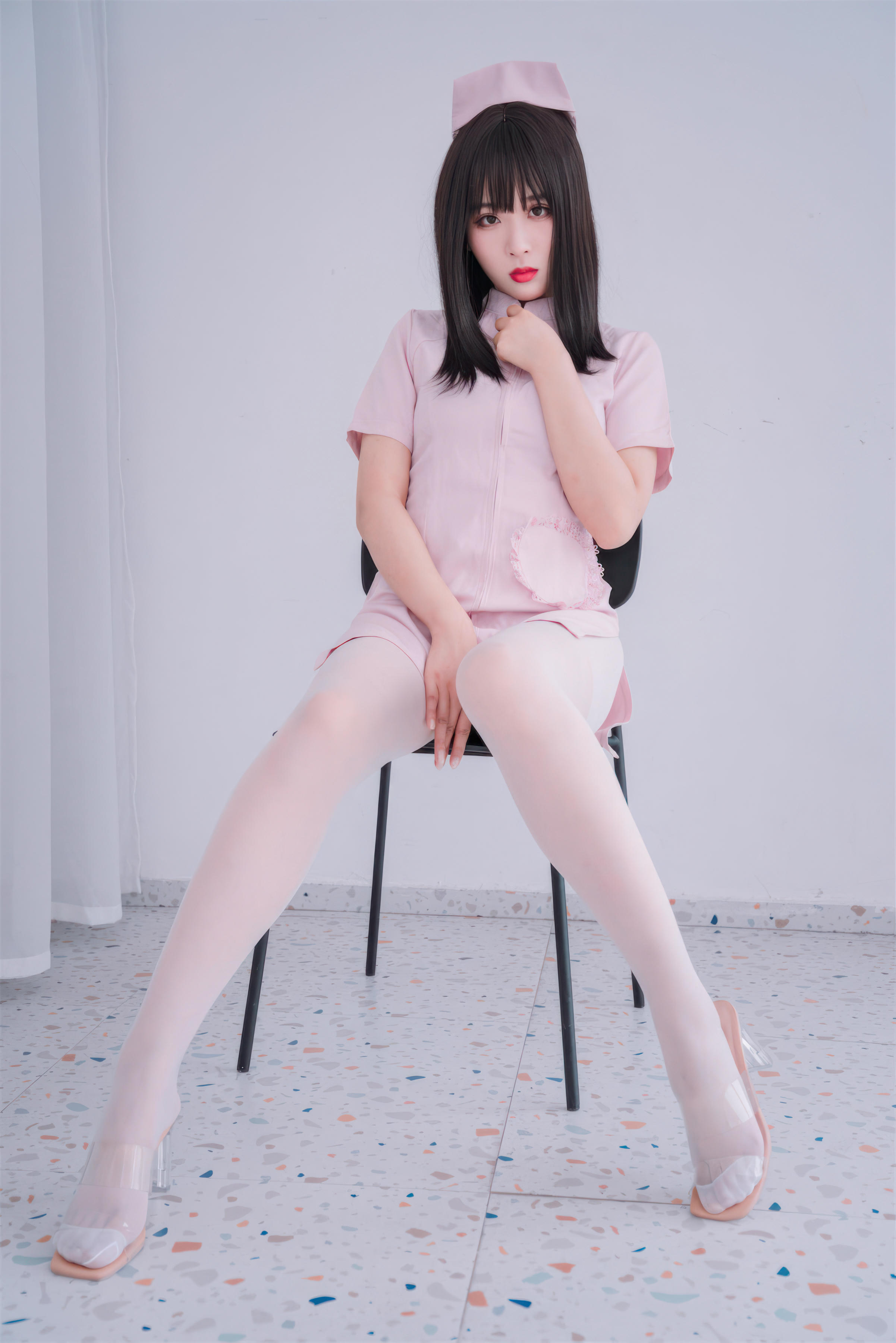 轩萧学姐 NO.063 粉色护士[59P1V-1.12GB]_第2集