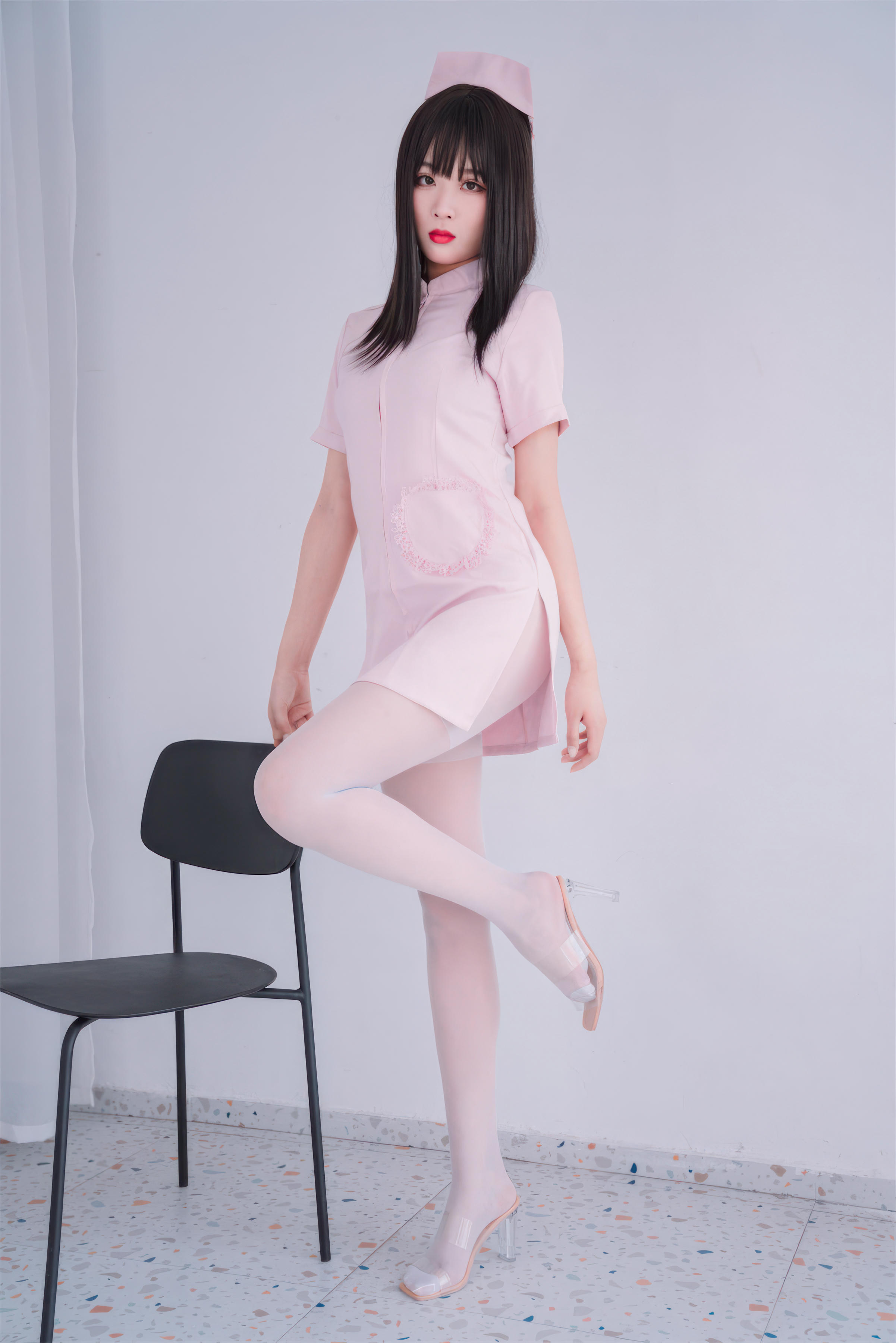 轩萧学姐 NO.063 粉色护士[59P1V-1.12GB]_第1集