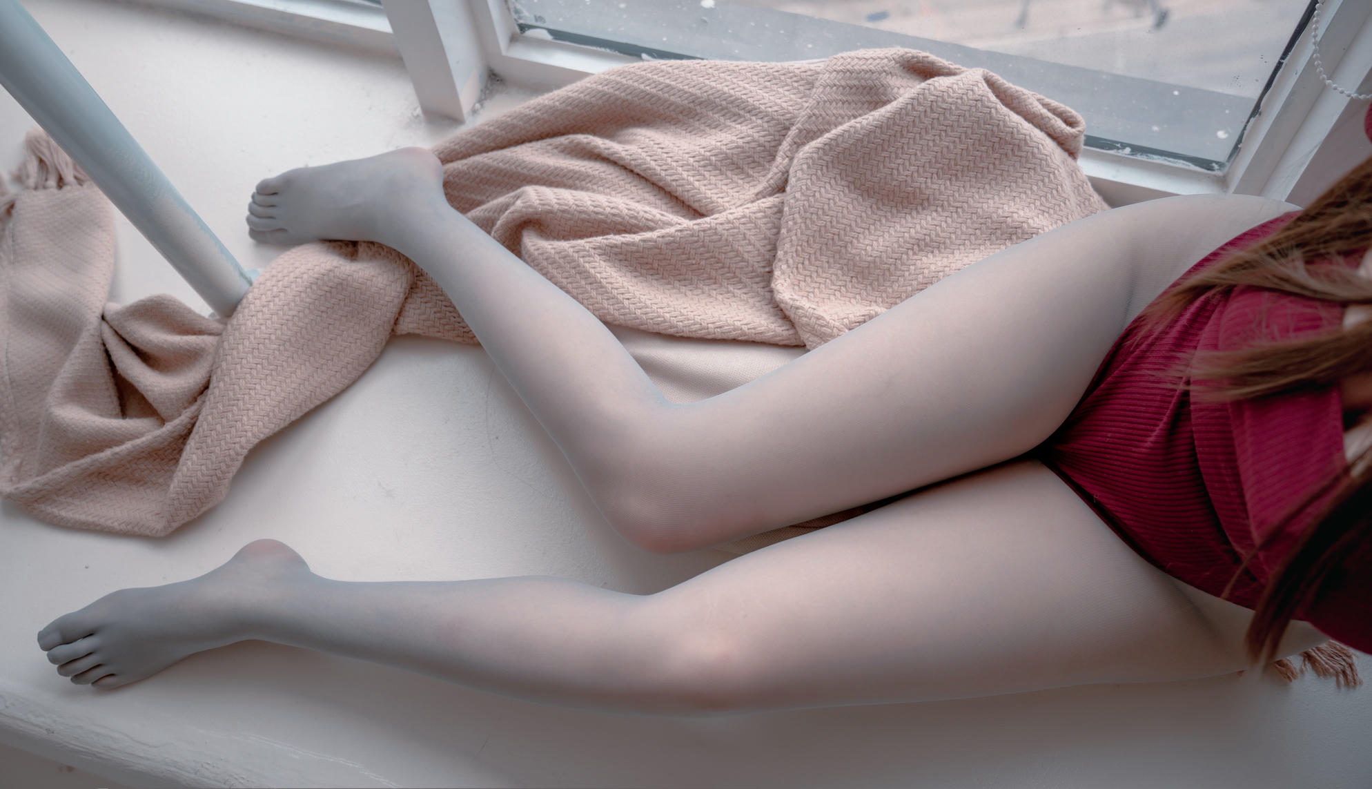 轩萧学姐 NO.007 灰色五指袜 [79P-424MB]_第2集