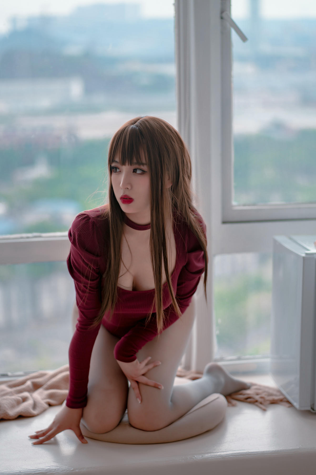 轩萧学姐 NO.007 灰色五指袜 [79P-424MB]_第3集