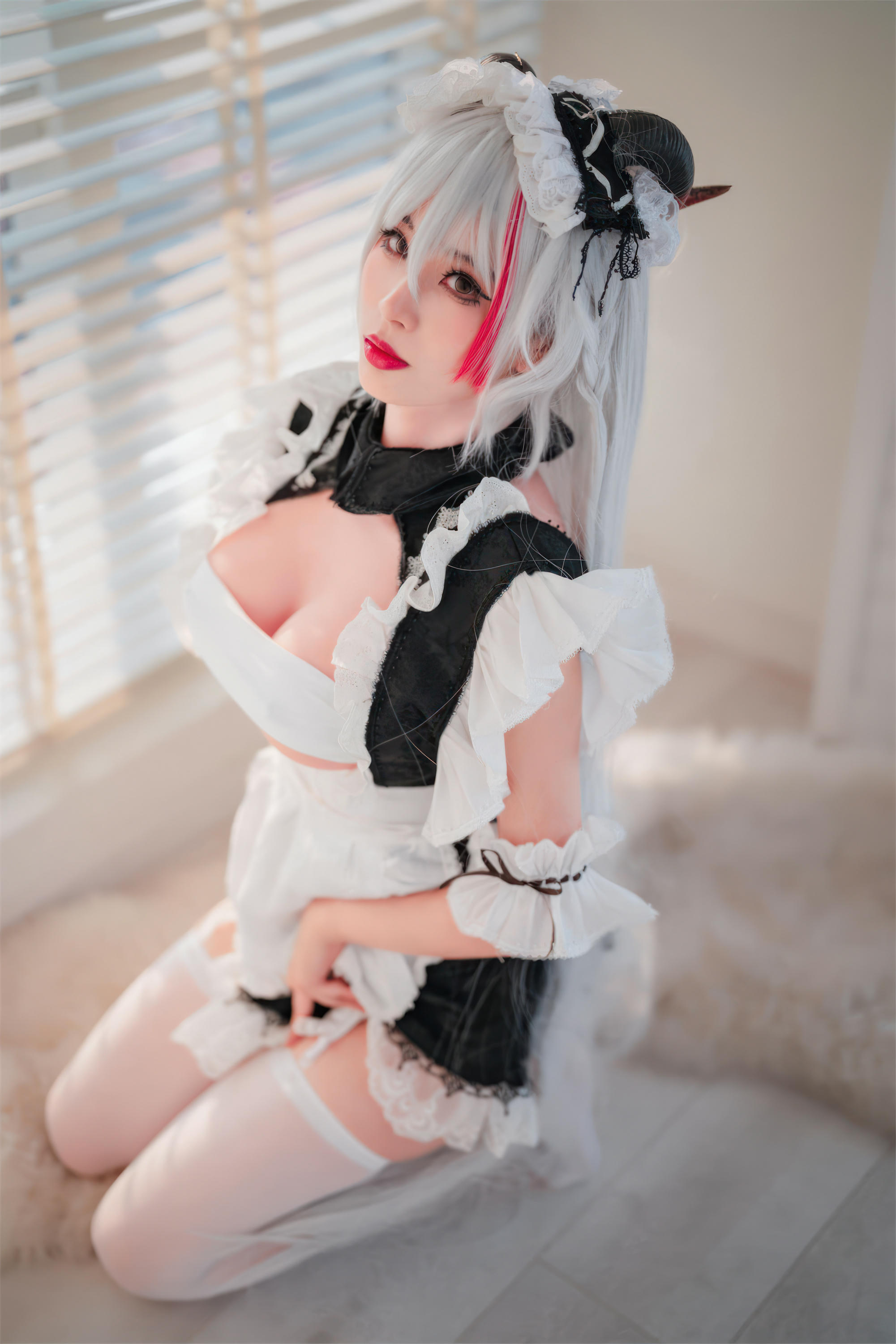 轩萧学姐 NO.065 碧蓝航线 埃吉尔女仆[66P-402MB]_第1集