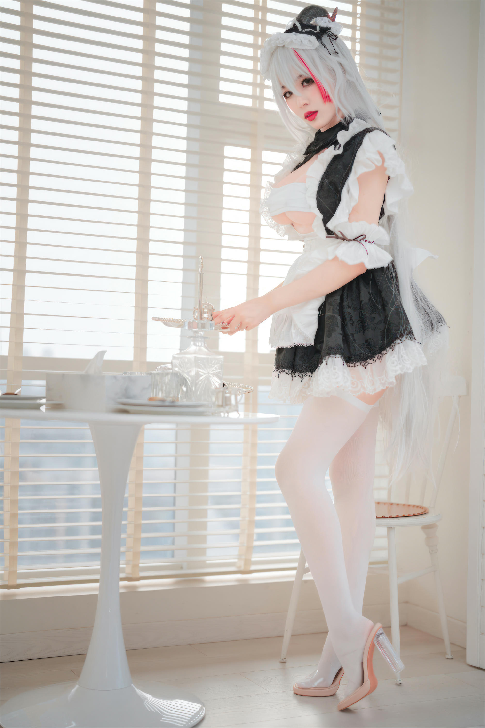 轩萧学姐 NO.065 碧蓝航线 埃吉尔女仆[66P-402MB]_第3集