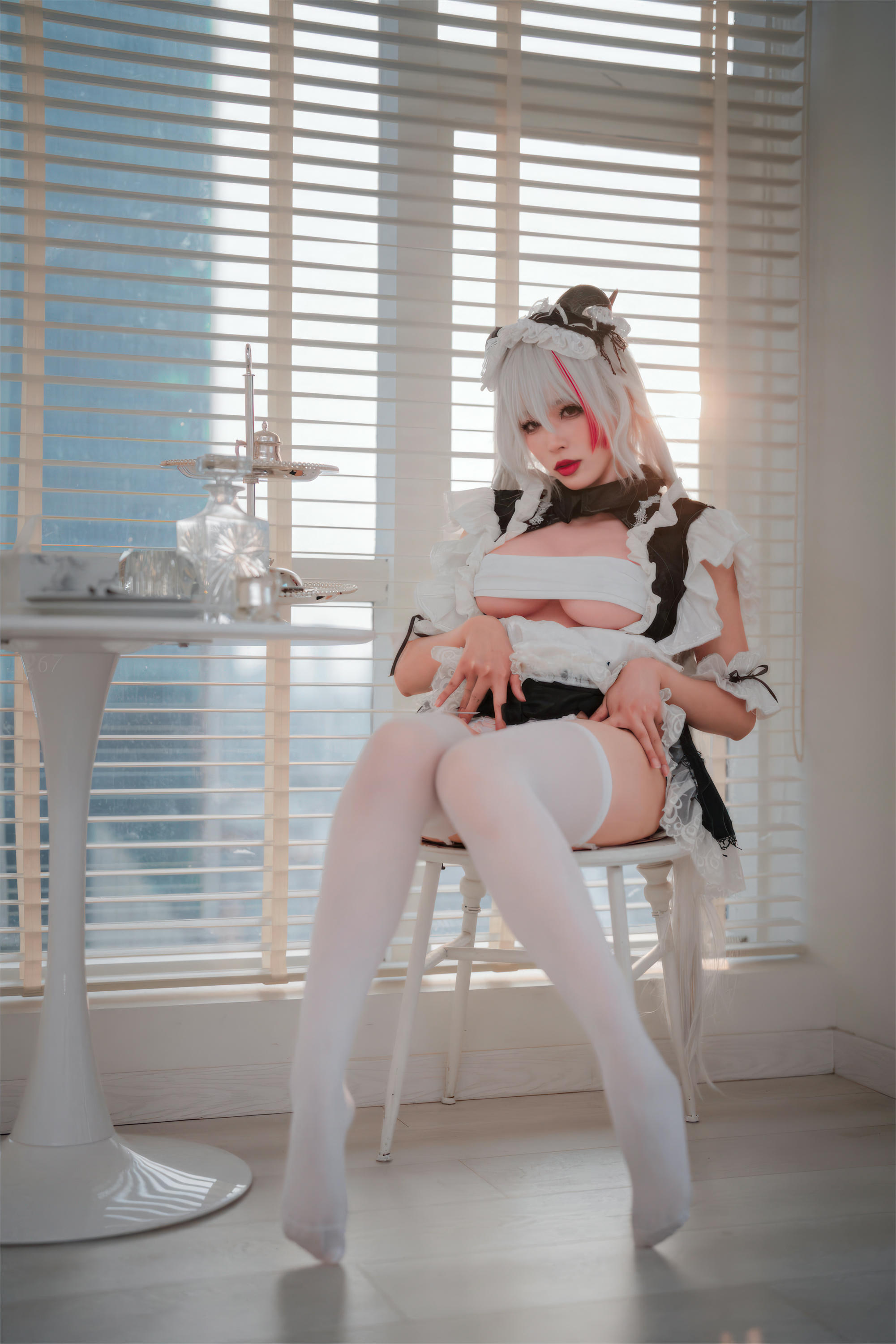 轩萧学姐 NO.065 碧蓝航线 埃吉尔女仆[66P-402MB]_第3集