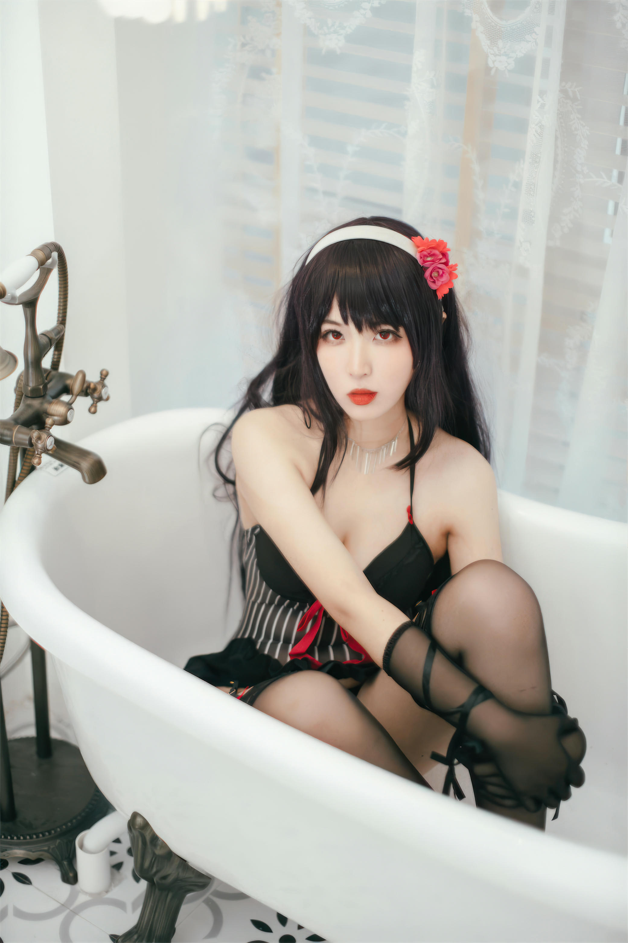 轩萧学姐 NO.066 霞之丘诗羽学姐内衣套 [32P 139MB]_第1集