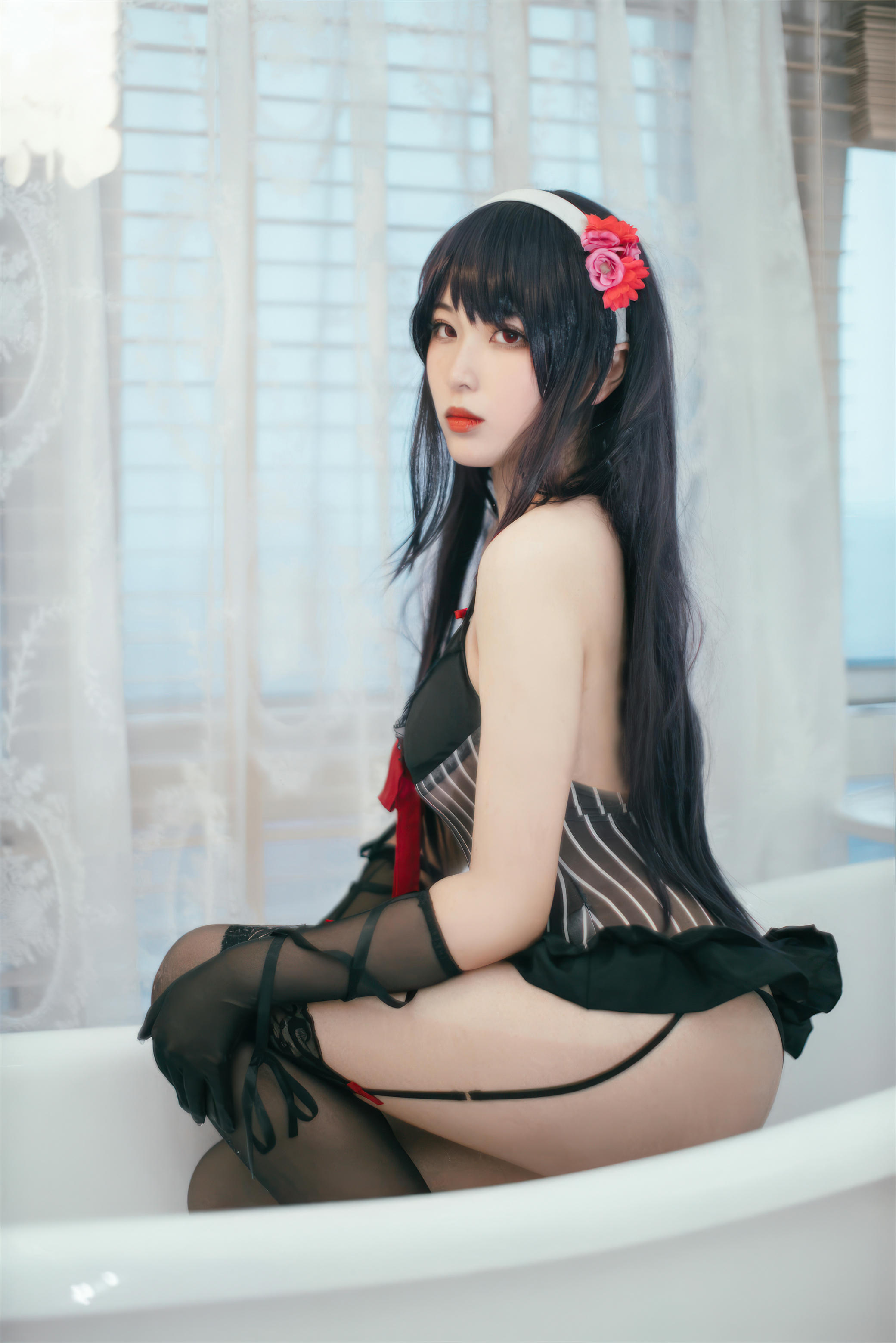 轩萧学姐 NO.066 霞之丘诗羽学姐内衣套 [32P 139MB]_第2集