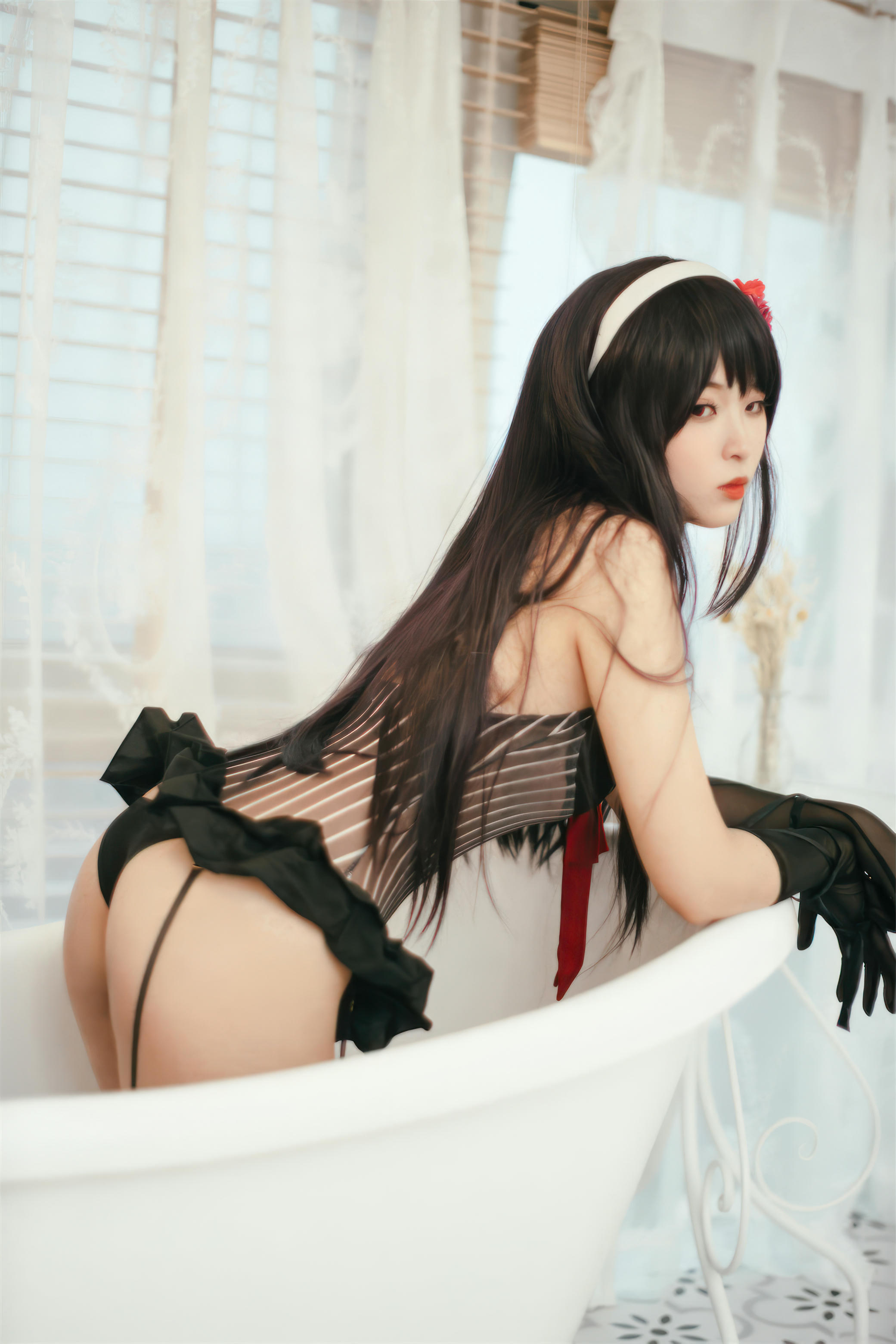 轩萧学姐 NO.066 霞之丘诗羽学姐内衣套 [32P 139MB]_第2集