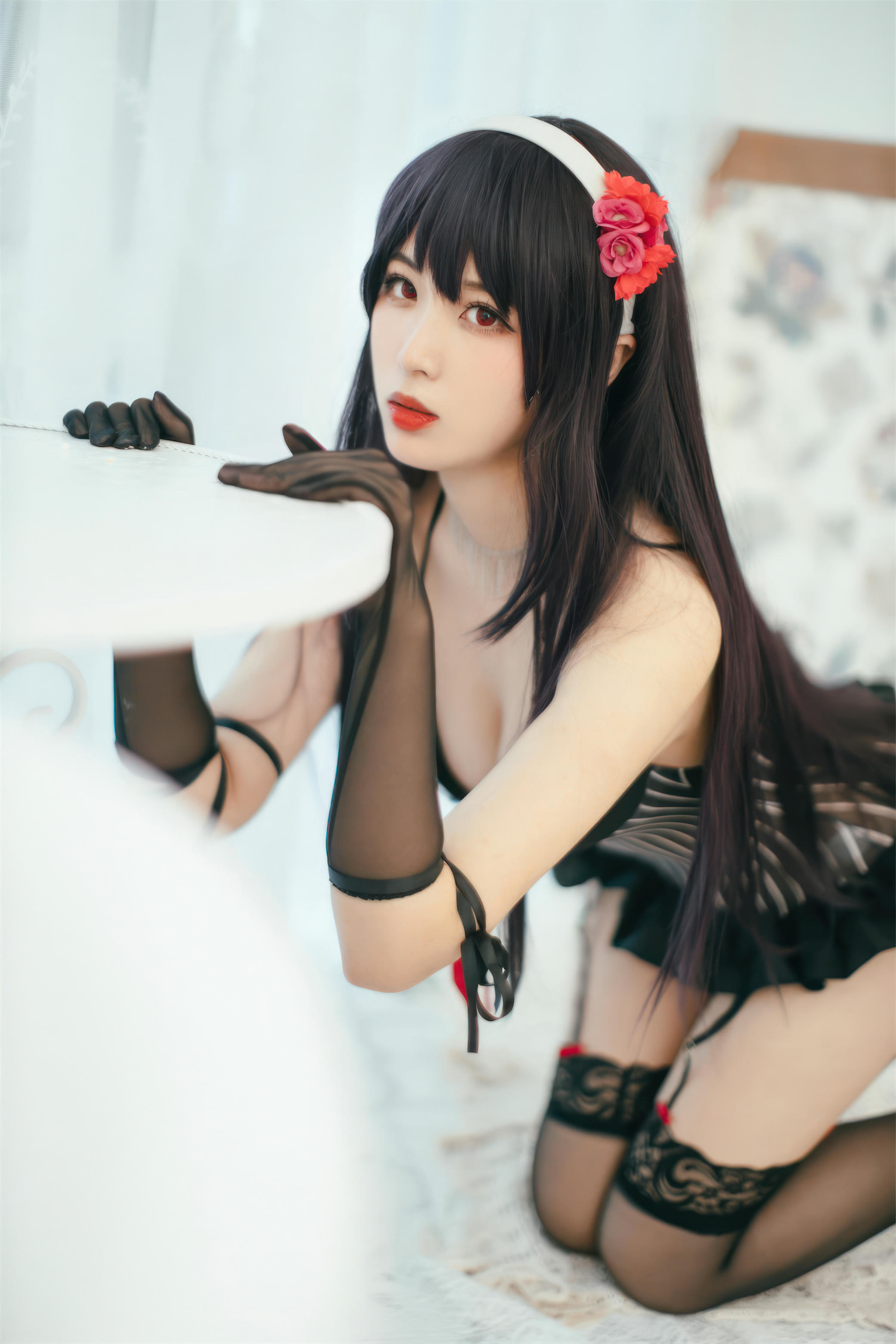 轩萧学姐 NO.066 霞之丘诗羽学姐内衣套 [32P 139MB]_第1集