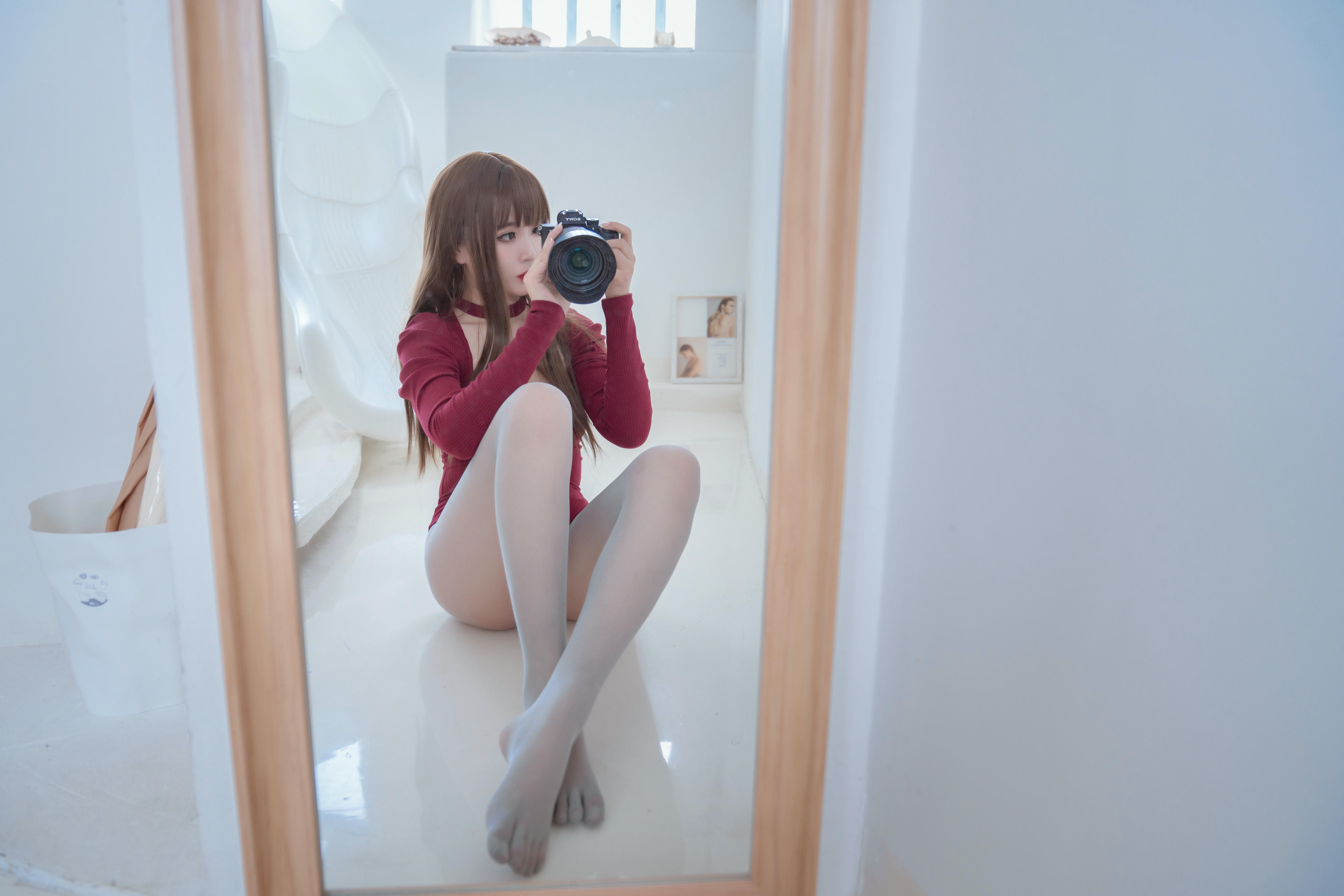 轩萧学姐 NO.007 灰色五指袜 [79P-424MB]-自拍18P_第1集