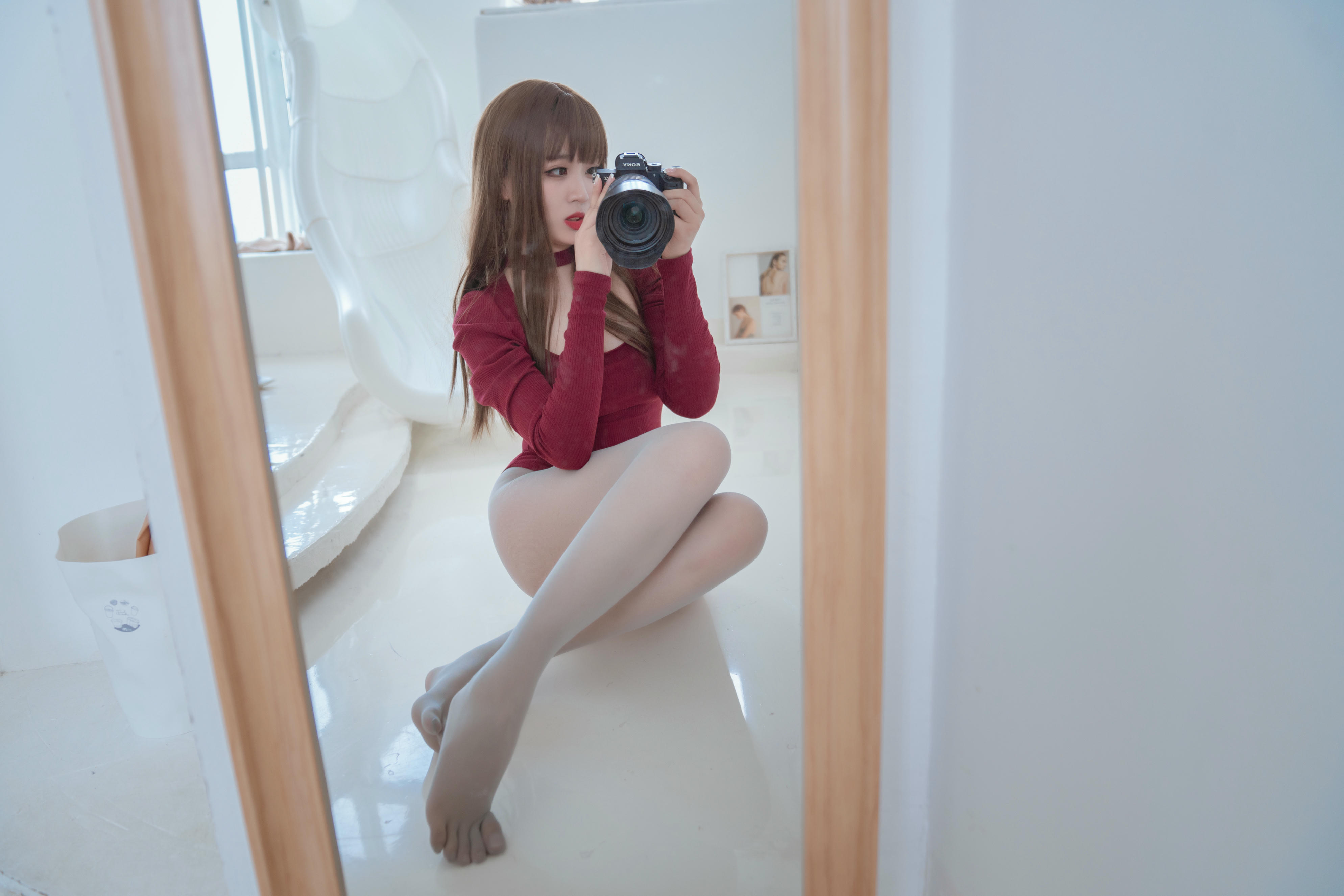 轩萧学姐 NO.007 灰色五指袜 [79P-424MB]-自拍18P_第1集