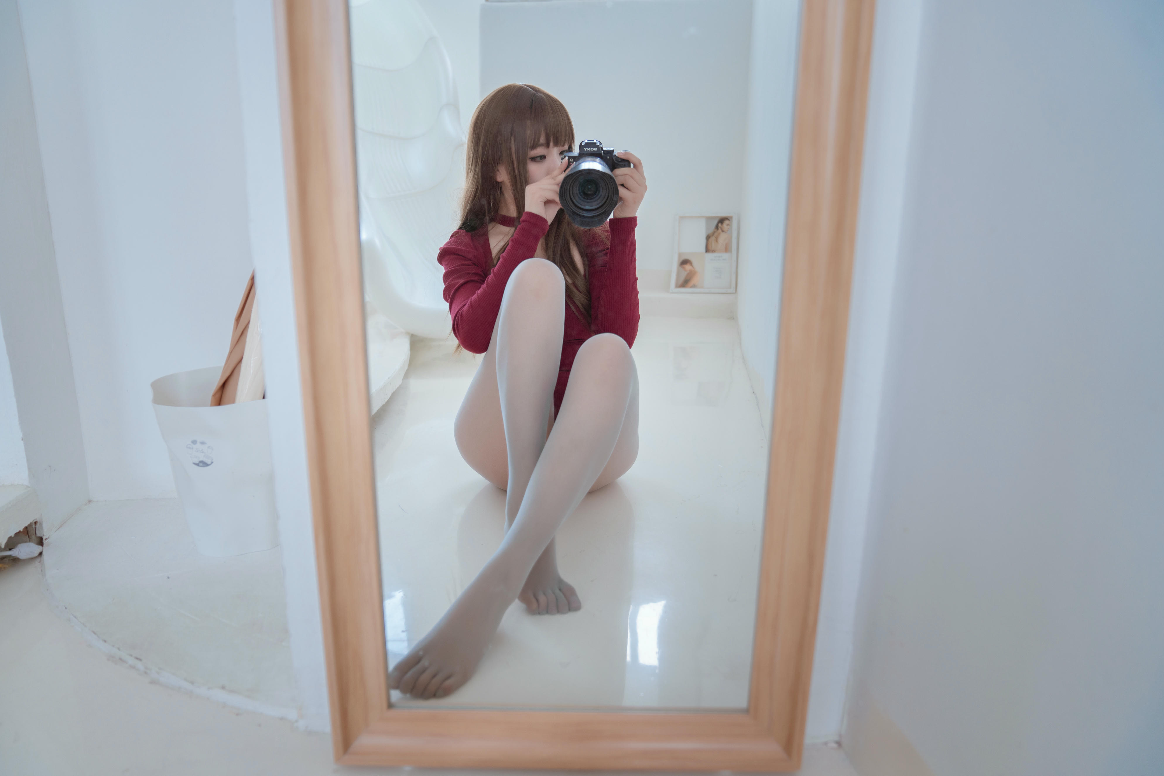 轩萧学姐 NO.007 灰色五指袜 [79P-424MB]-自拍18P_第1集