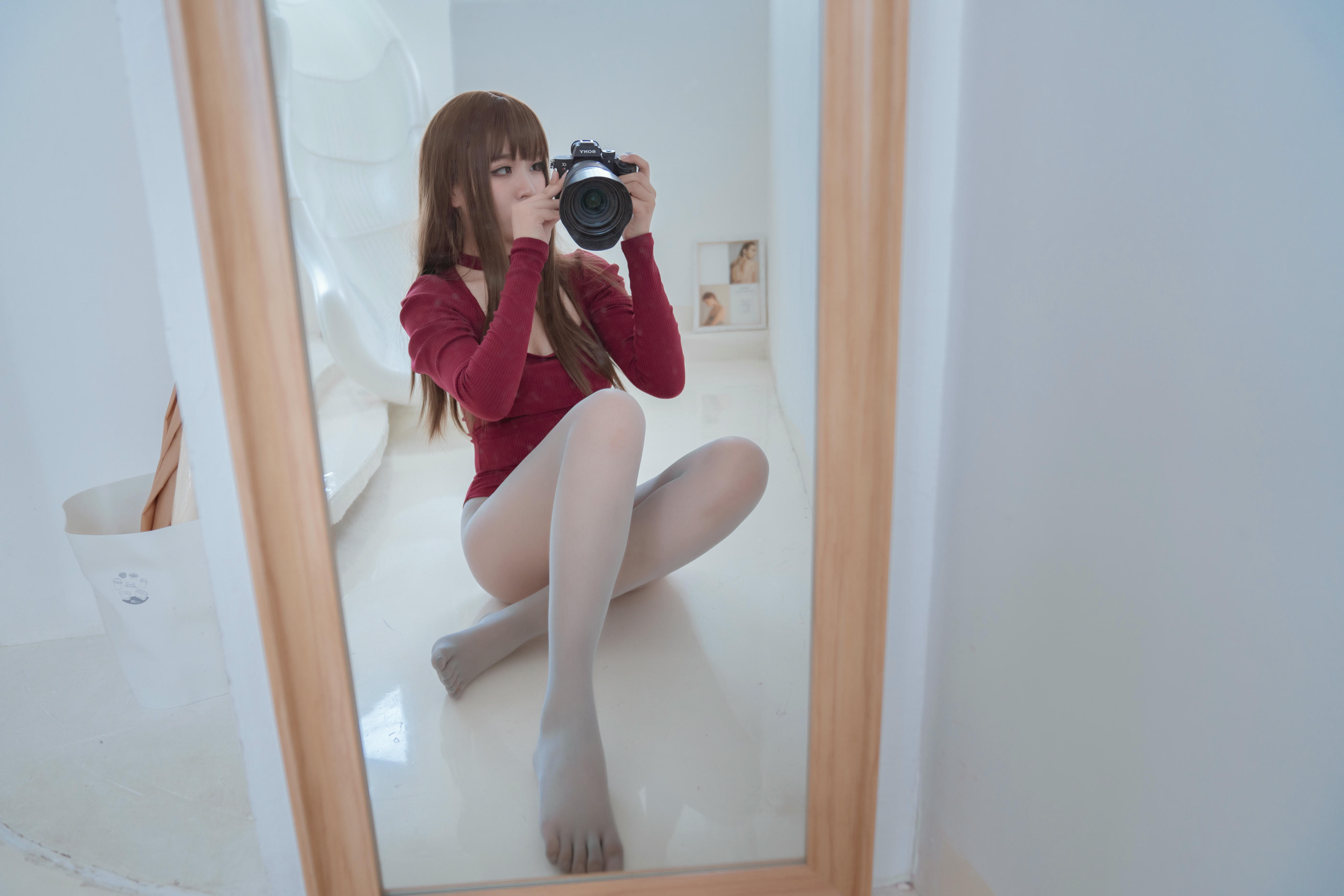 轩萧学姐 NO.007 灰色五指袜 [79P-424MB]-自拍18P_第1集