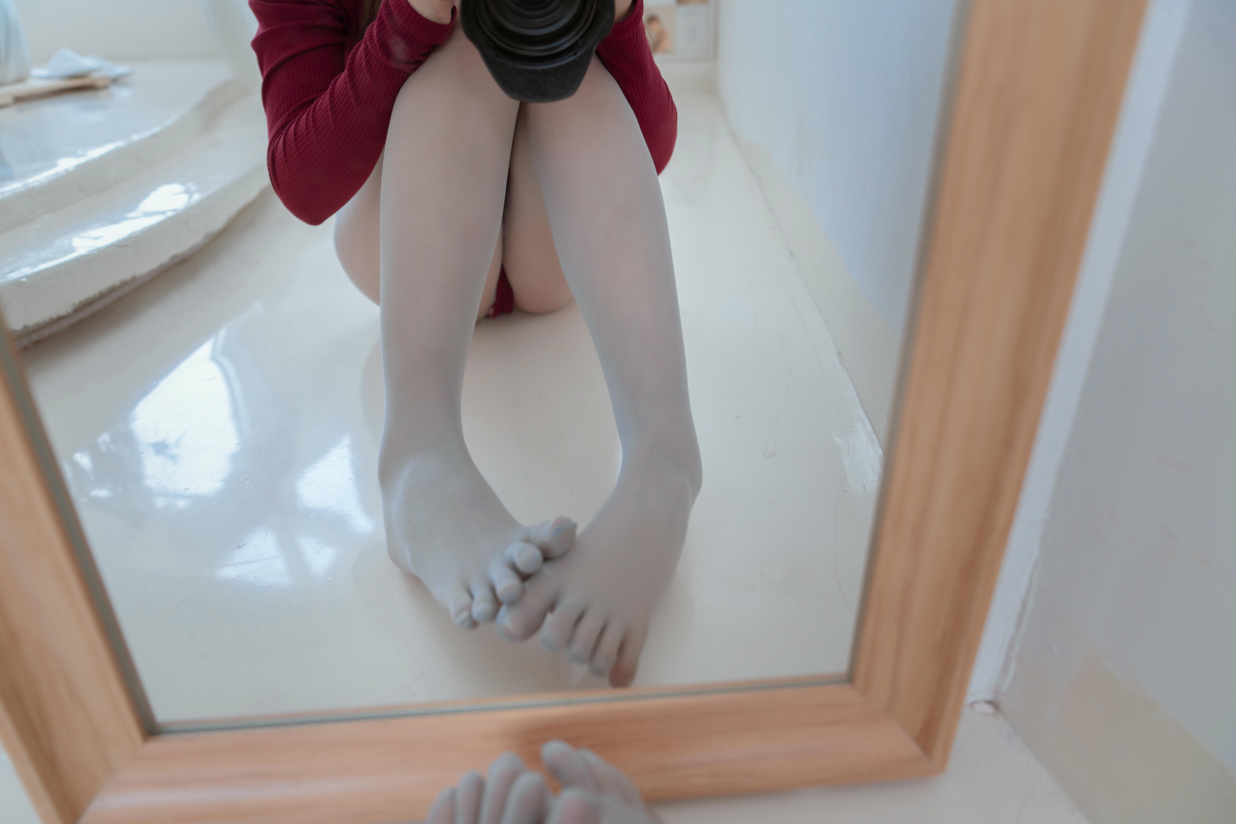 轩萧学姐 NO.007 灰色五指袜 [79P-424MB]-自拍18P_第1集