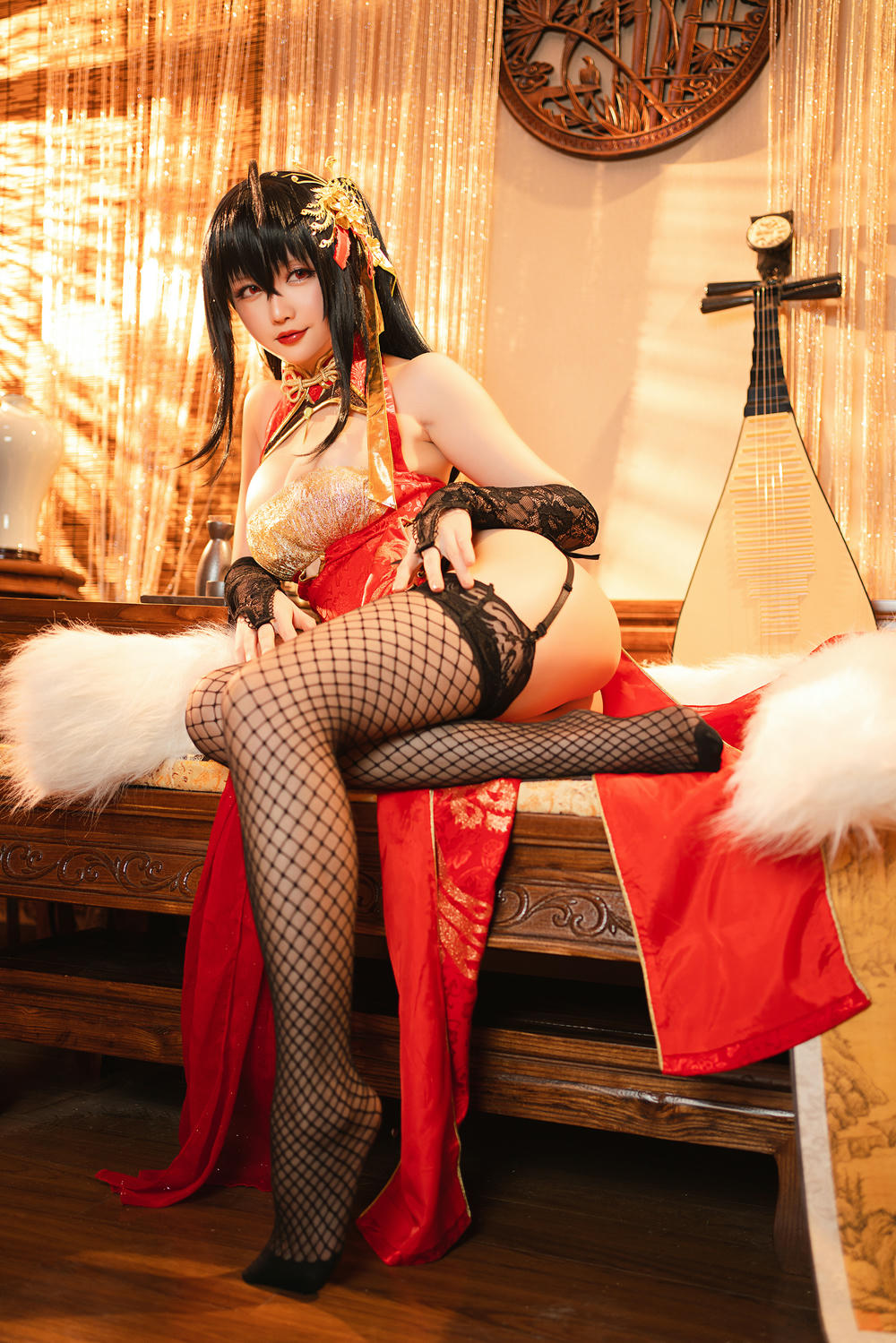 星之迟迟 - NO.74 2021年正片合集 大凤-凤鸣春晓 [62P-281MB]-大凤旗袍_第1集